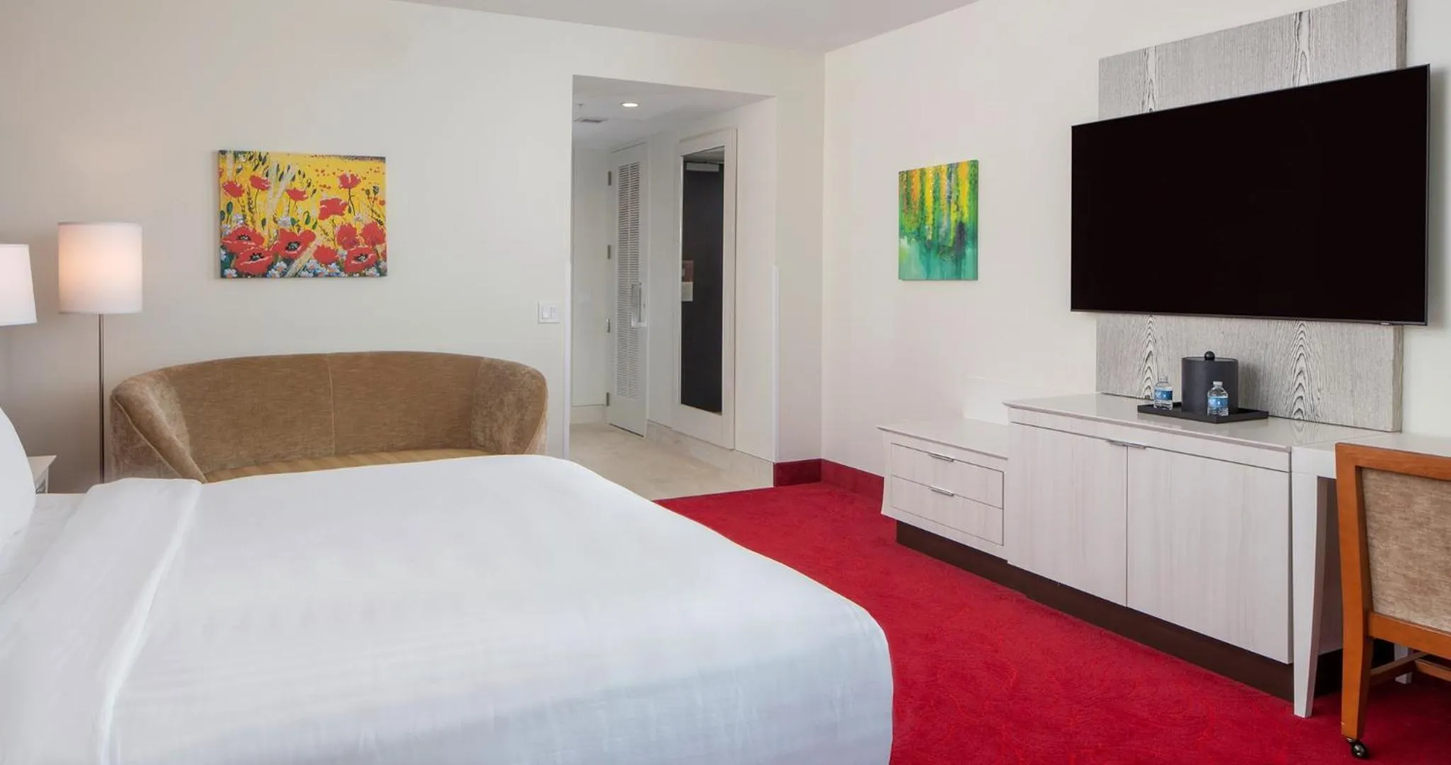 Bed in Southland Casino Hotel