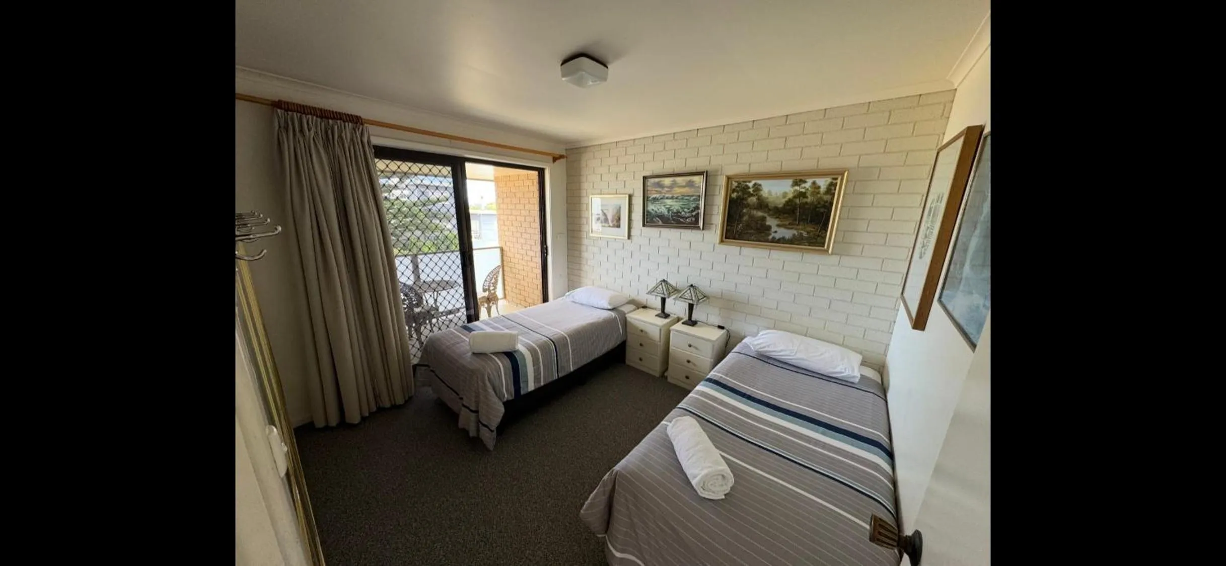 Bedroom, Bed in Narooma Palms Holiday Apartments