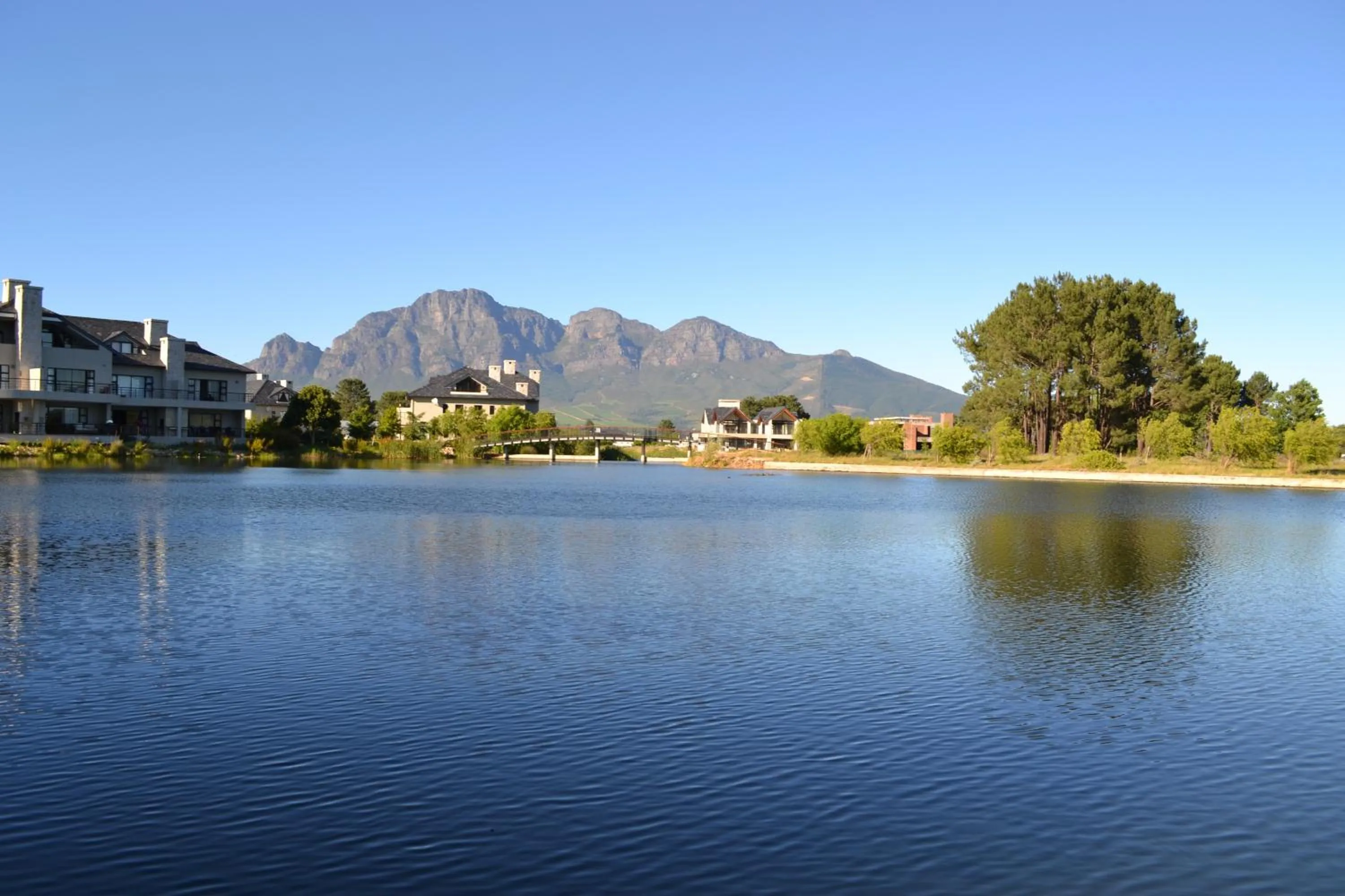 Lake view in Pearl Valley-Golf Safari SA