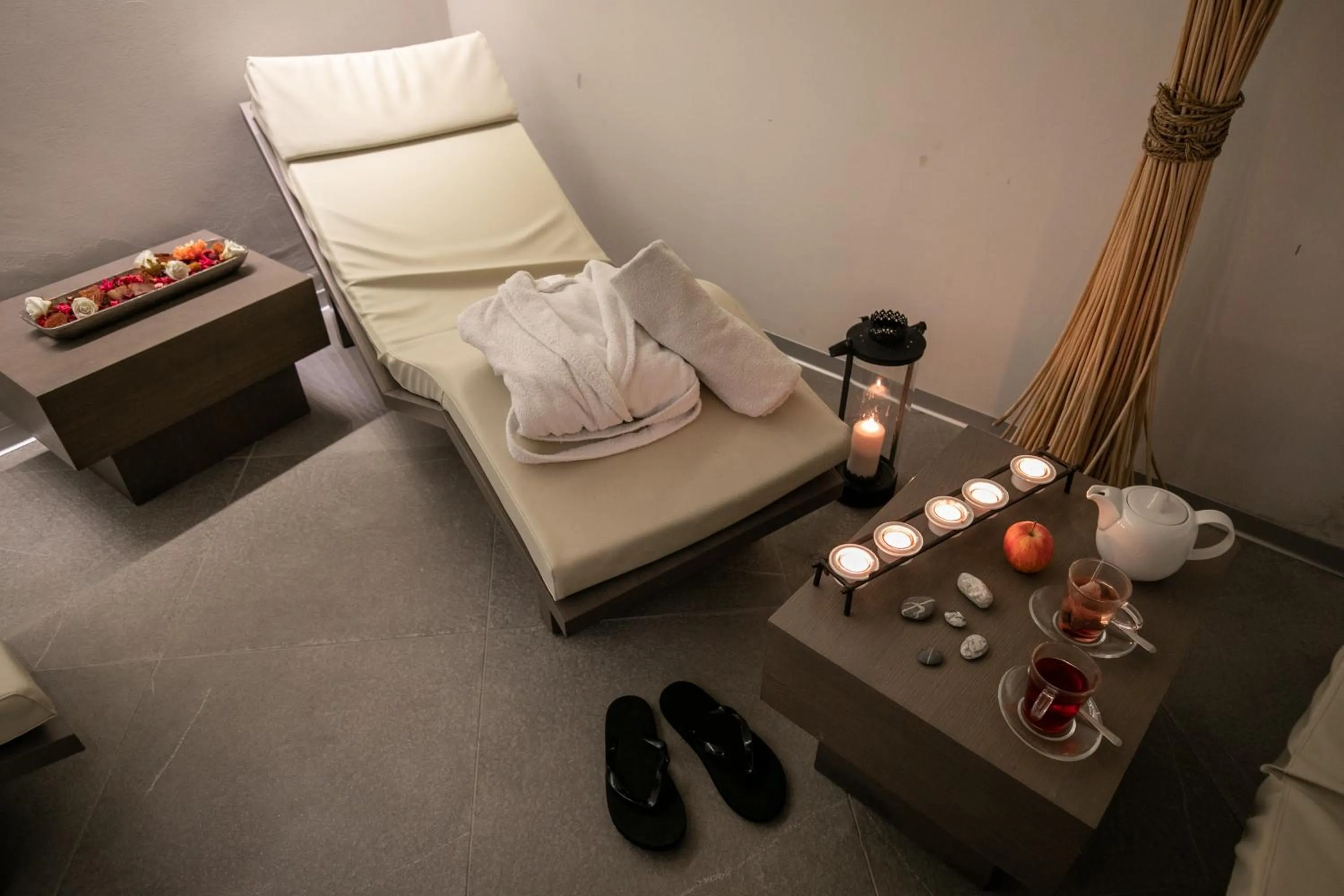 Steam room, Bed in Da Elda Natural Retreat