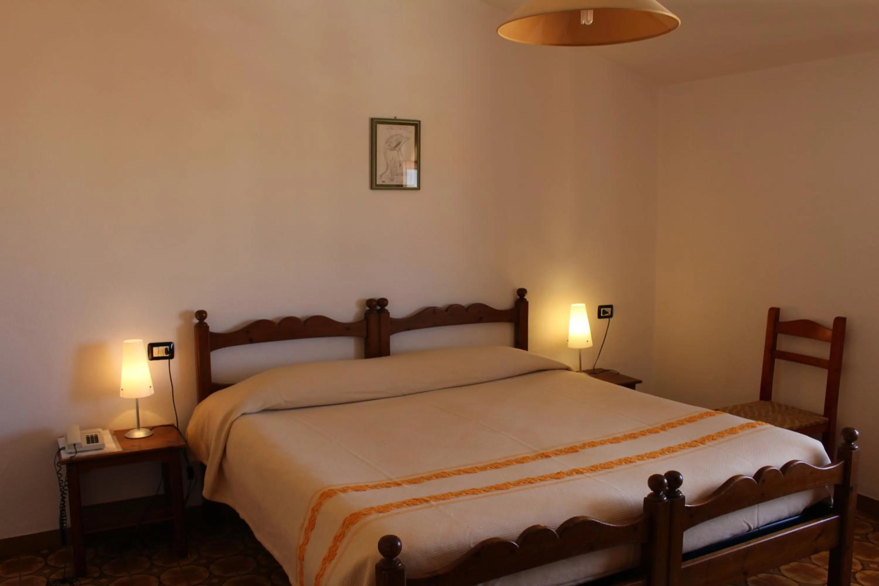 Bed in Hotel Piccada