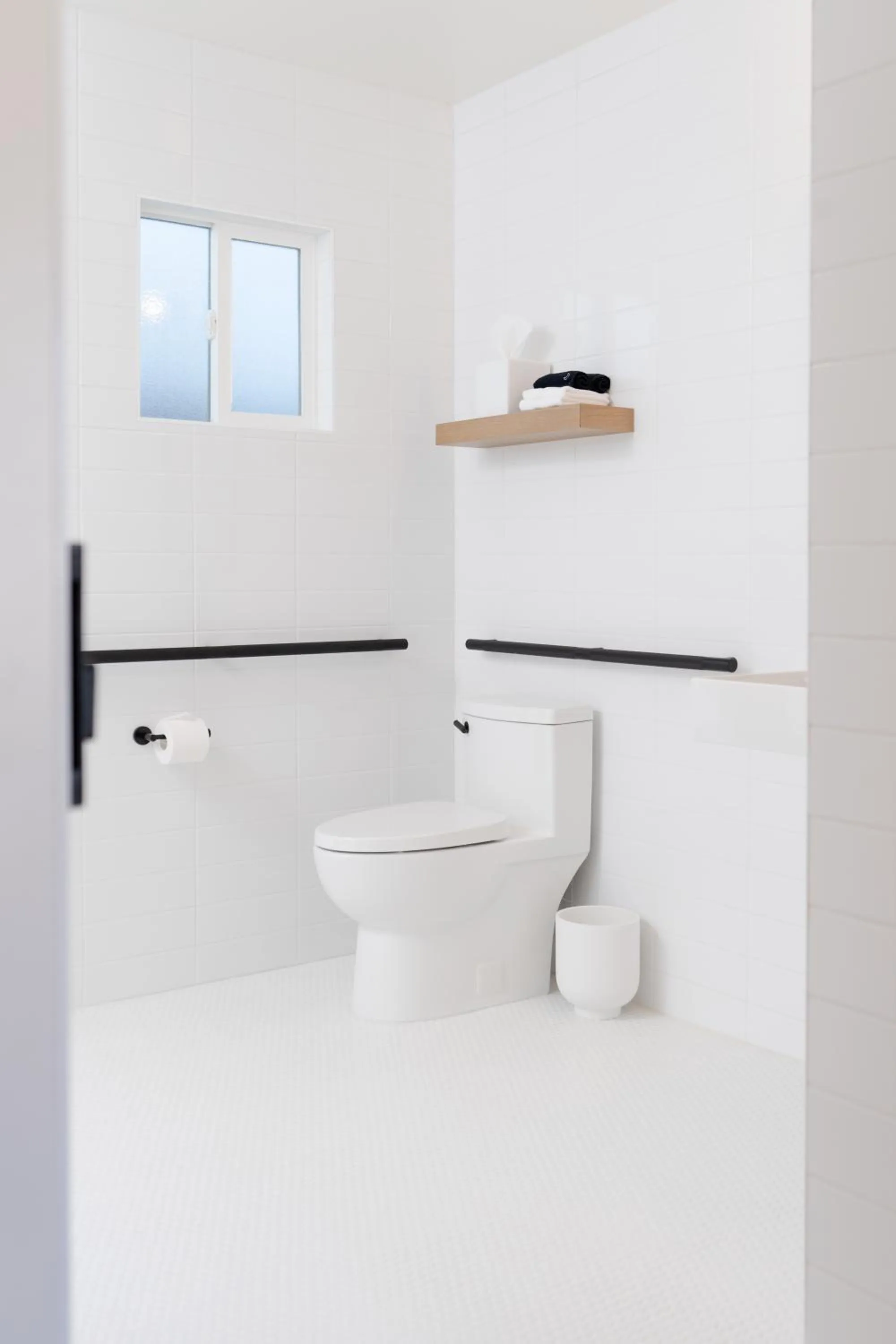 Bathroom in The Pacific Motel