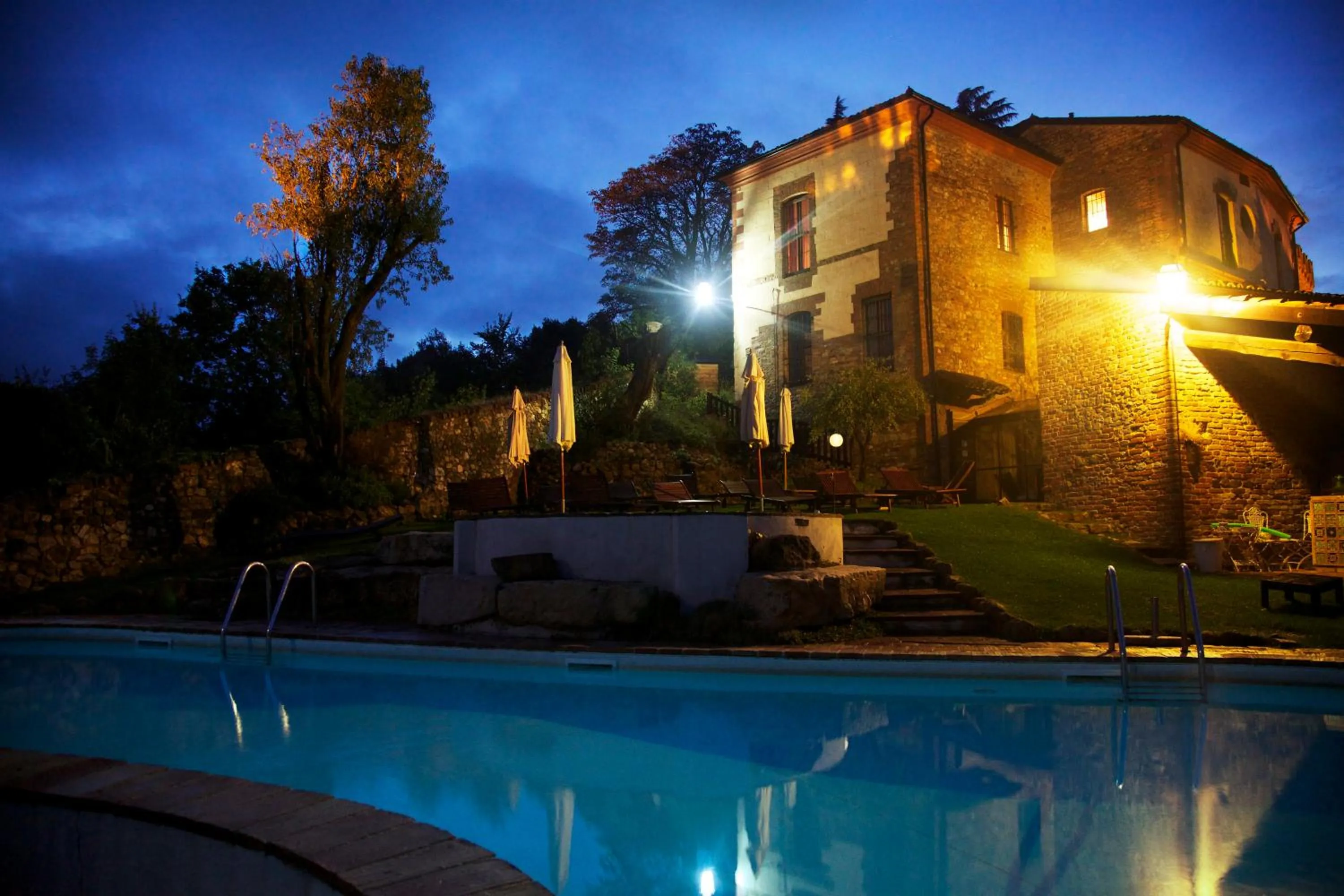 Swimming pool in Antico Borgo Di Tabiano Castello - Relais de Charme
