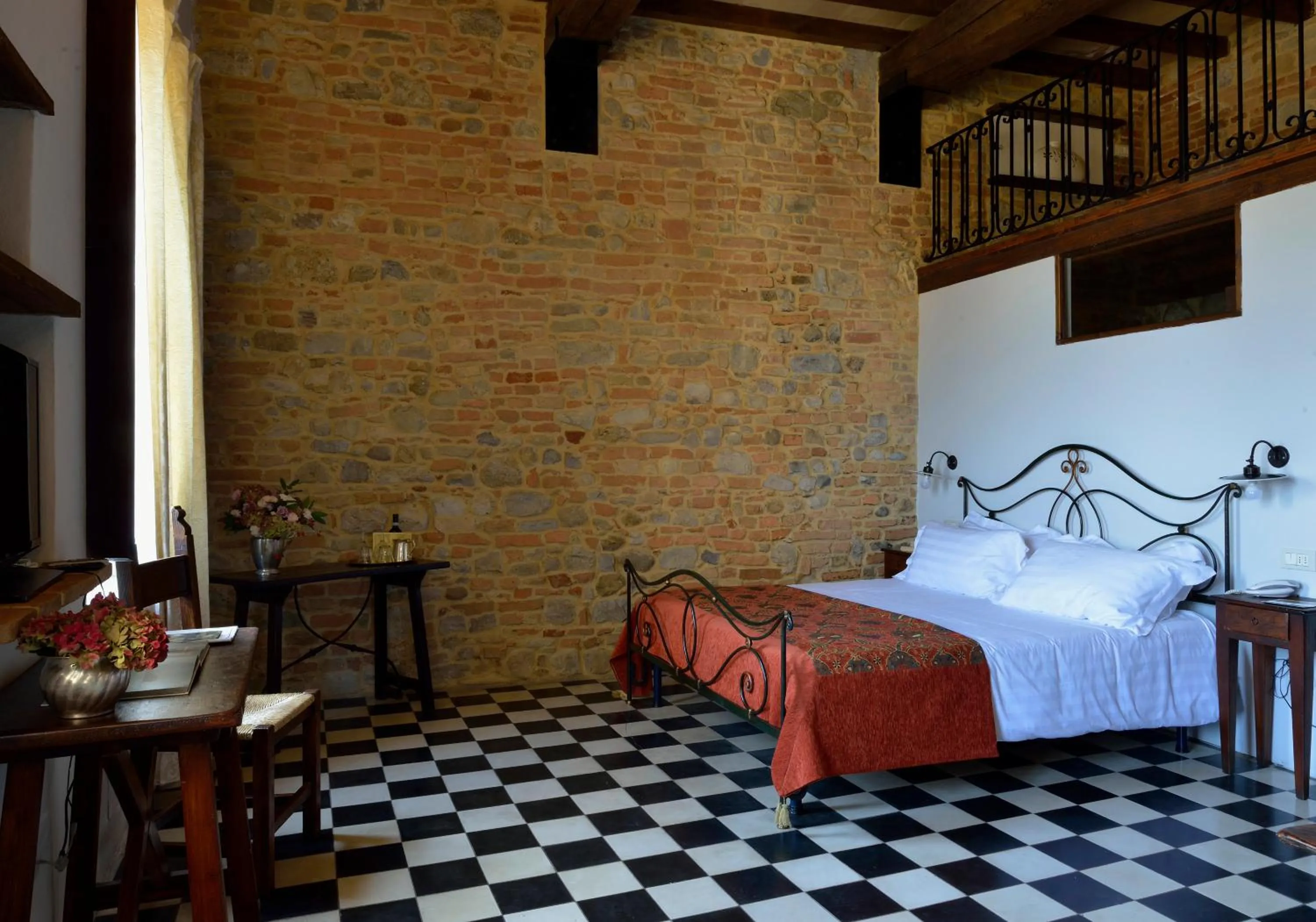 Bed in Antico Borgo Di Tabiano Castello - Relais de Charme