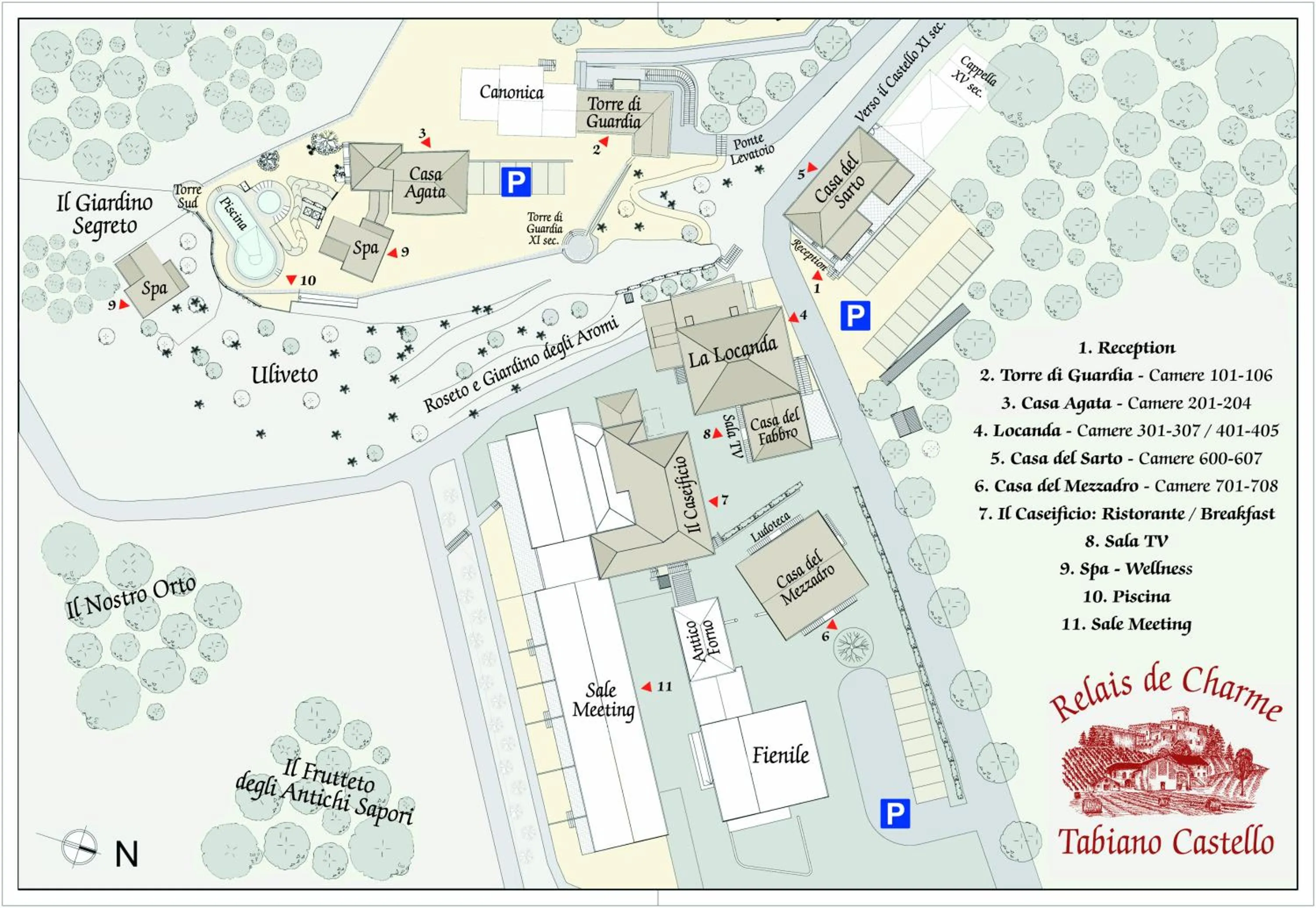 Logo/Certificate/Sign in Antico Borgo Di Tabiano Castello - Relais de Charme