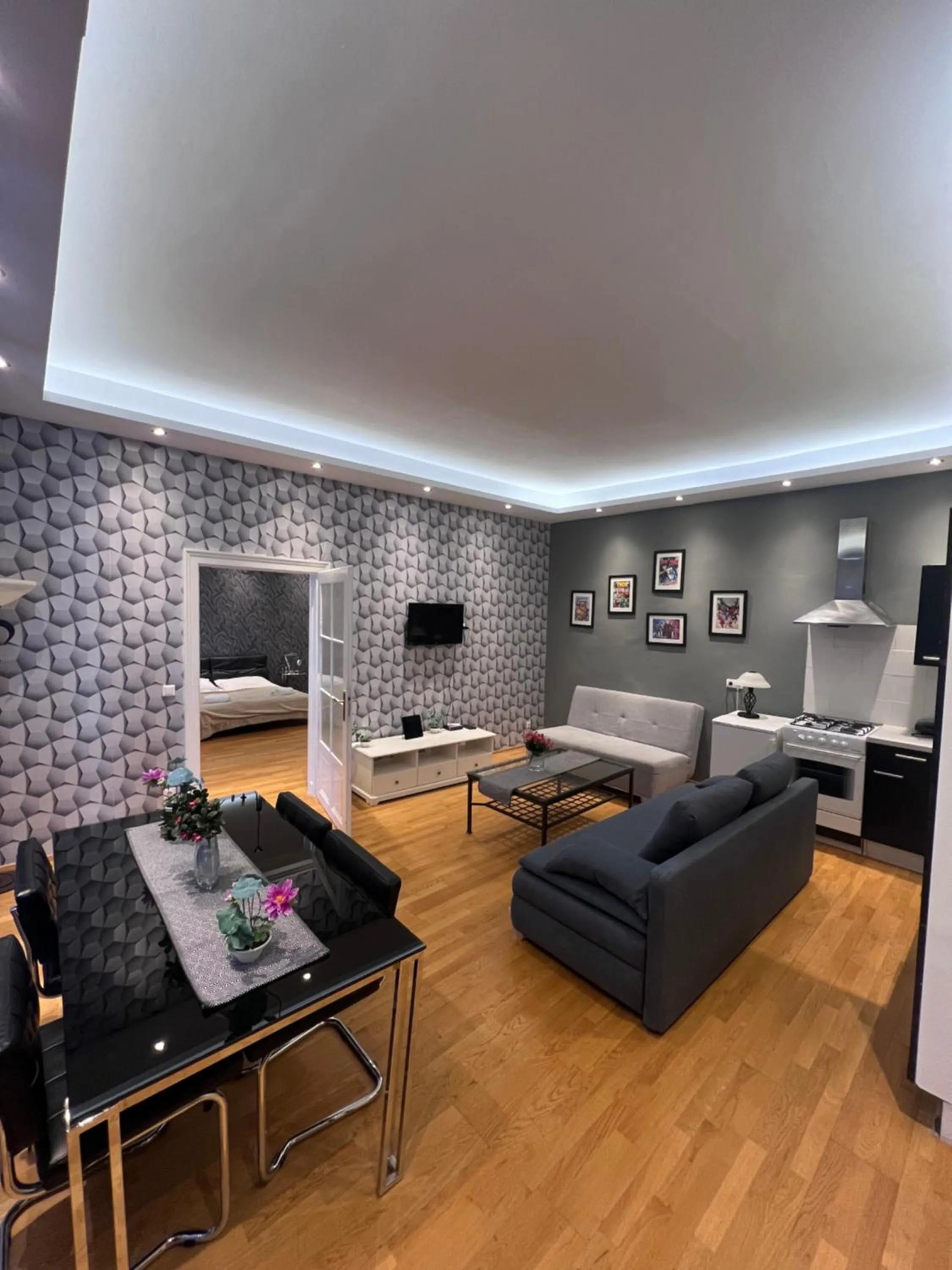 Living room in Urban Serviced Apartments