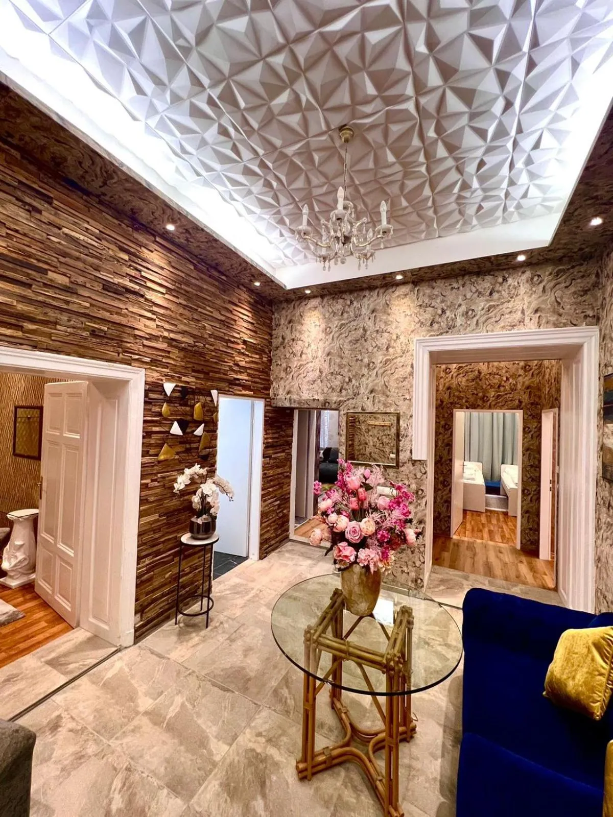 Seating area in Urban Serviced Apartments