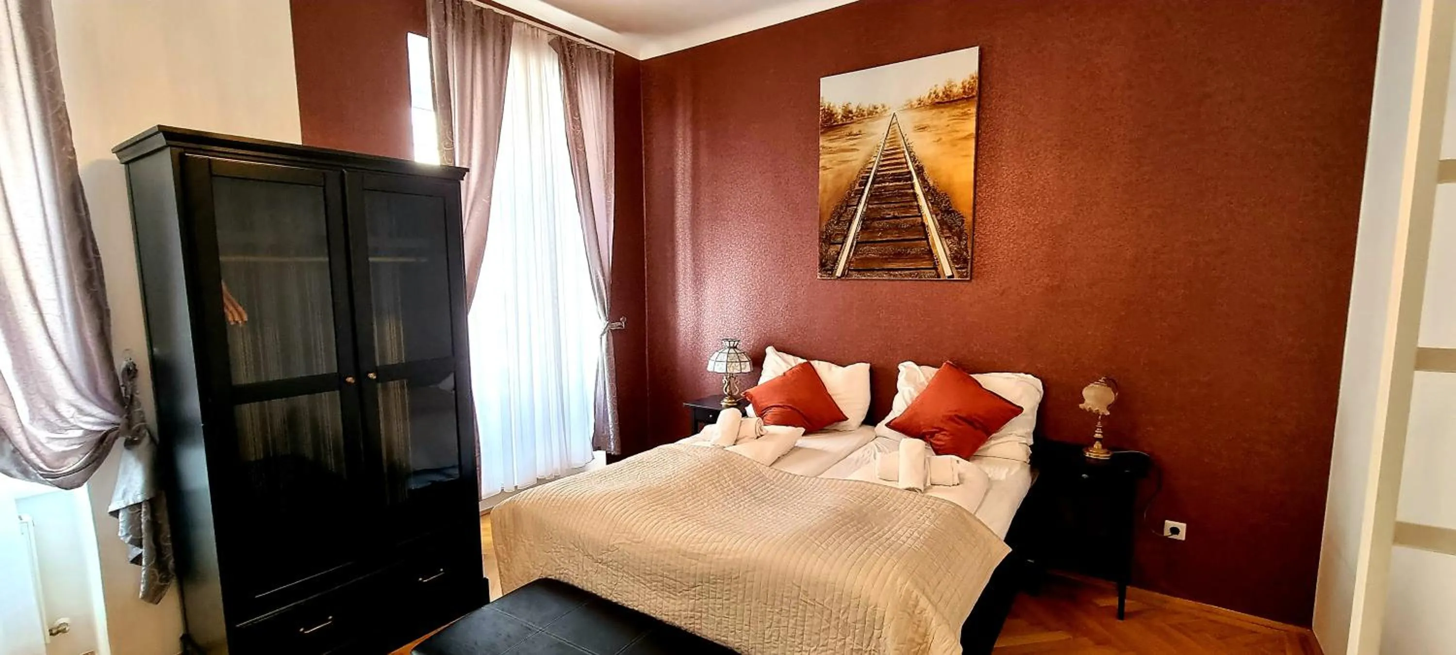 Bedroom, Bed in Urban Serviced Apartments