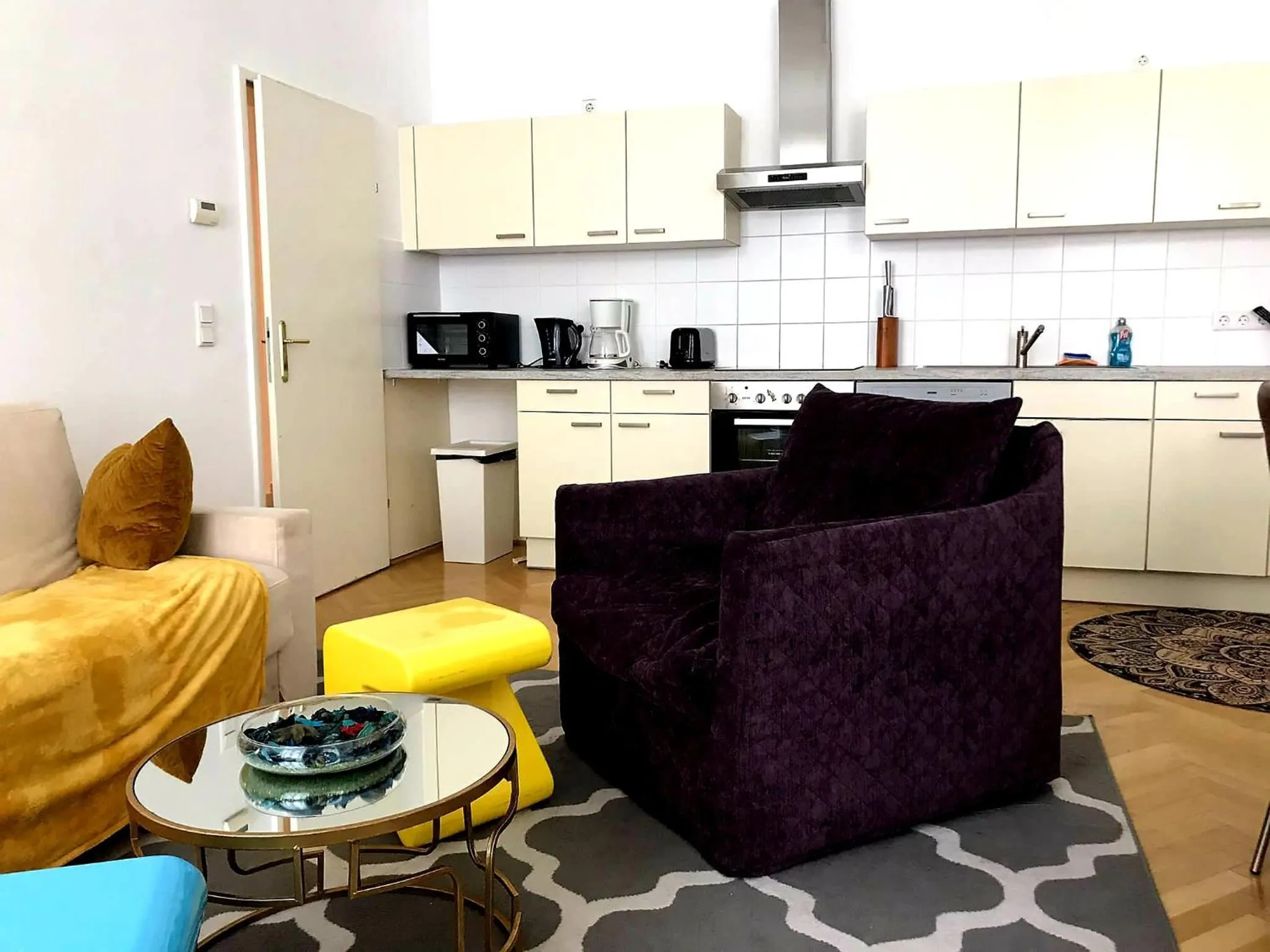 Living room in Urban Serviced Apartments