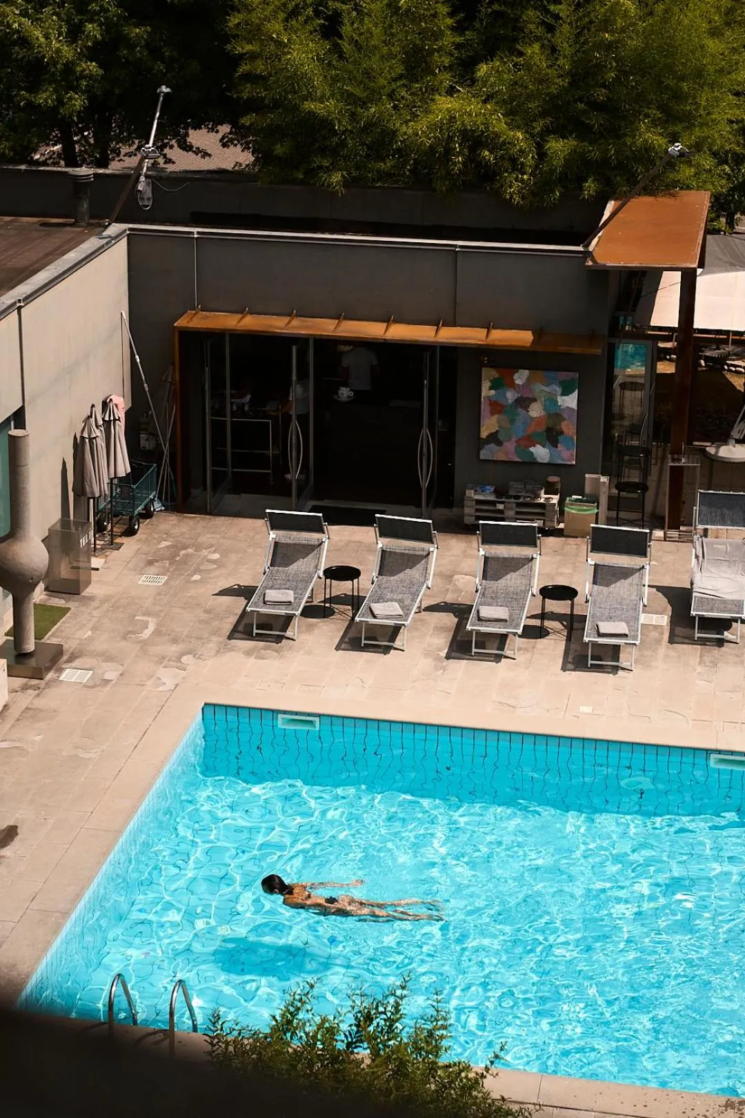 Swimming pool in Settecento Hotel