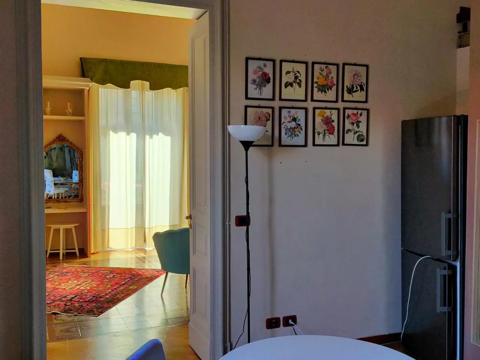 Living room in Crociferi B&B