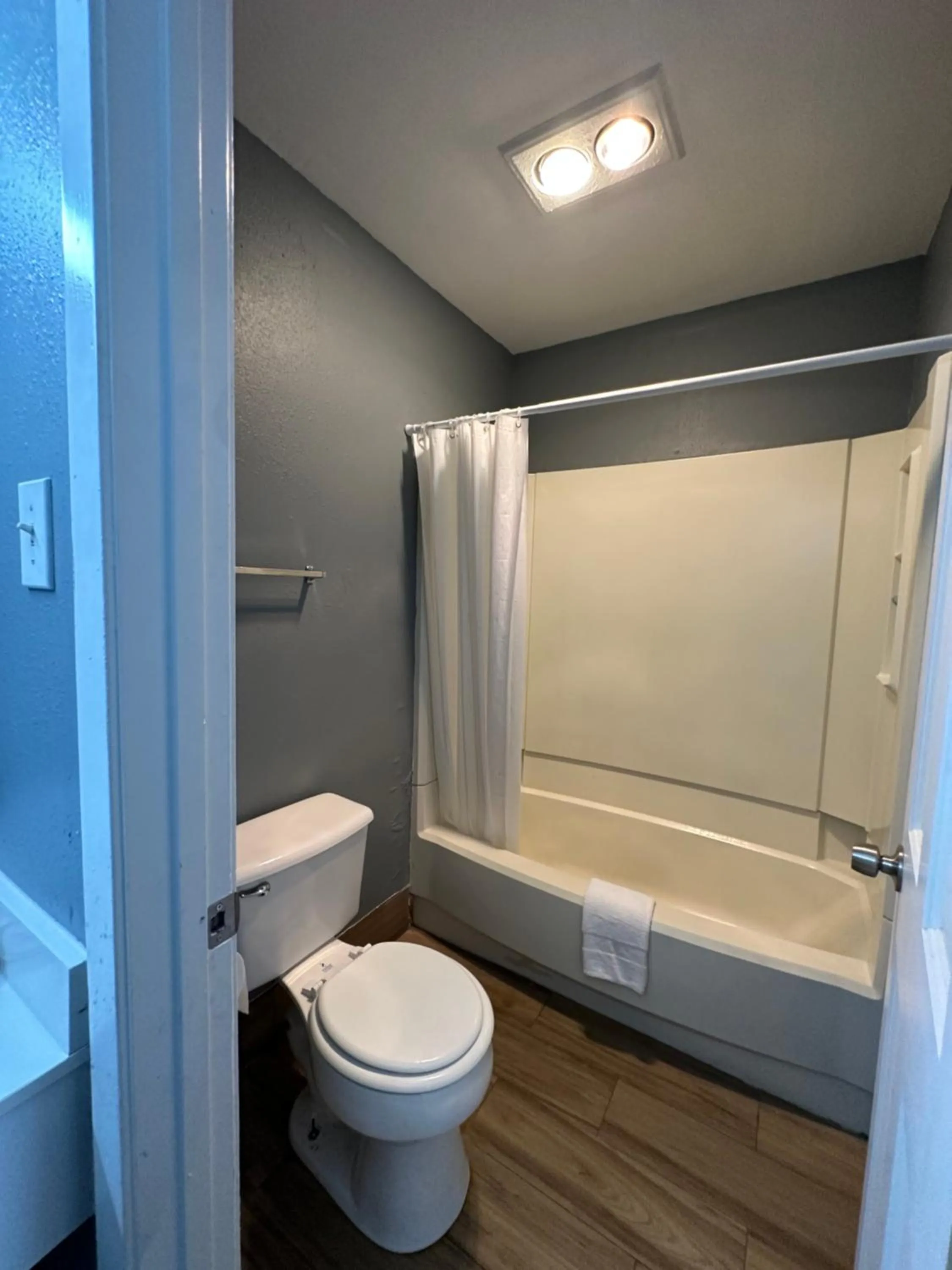 Shower in Studio Suites