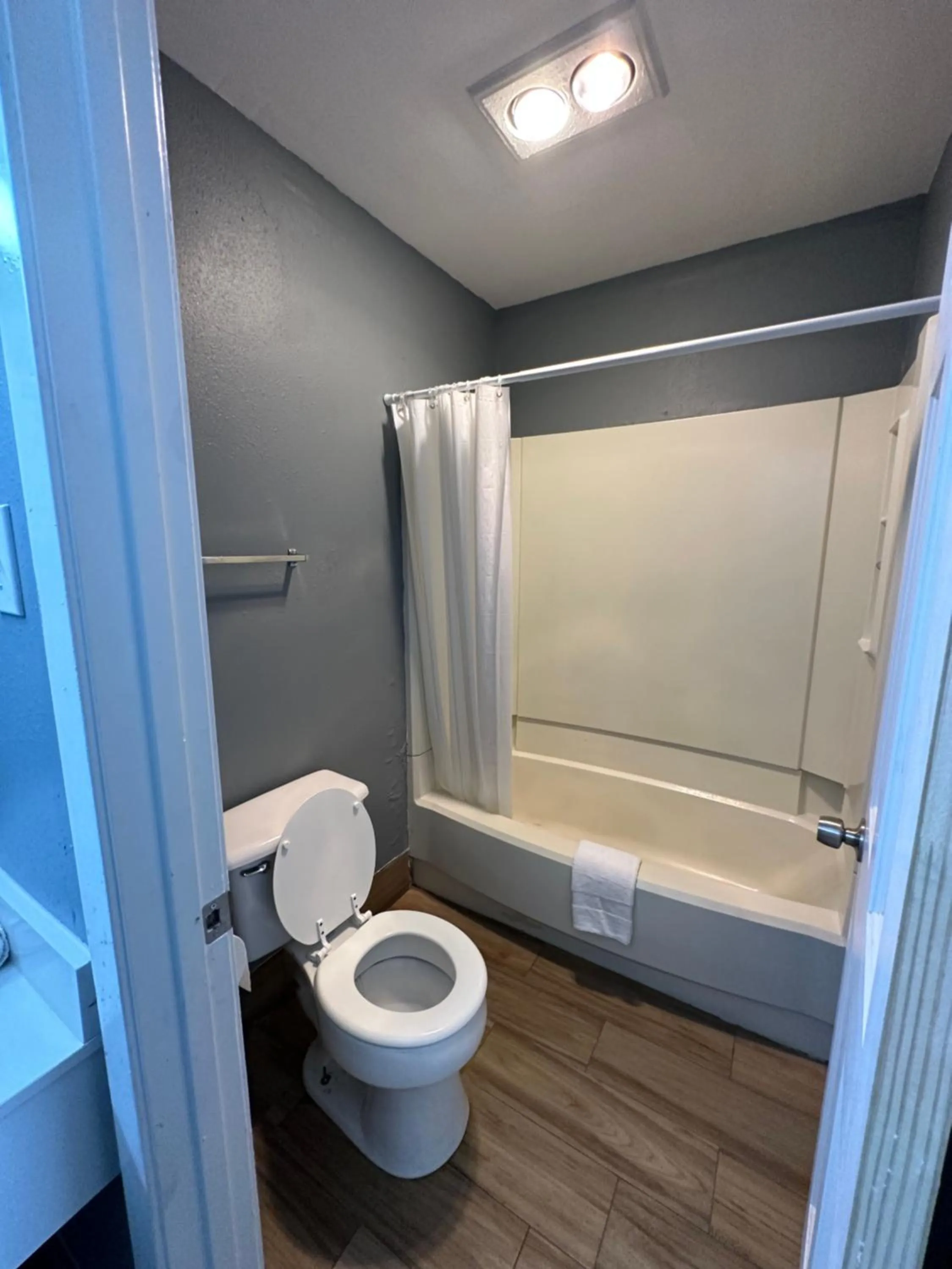 Shower in Studio Suites