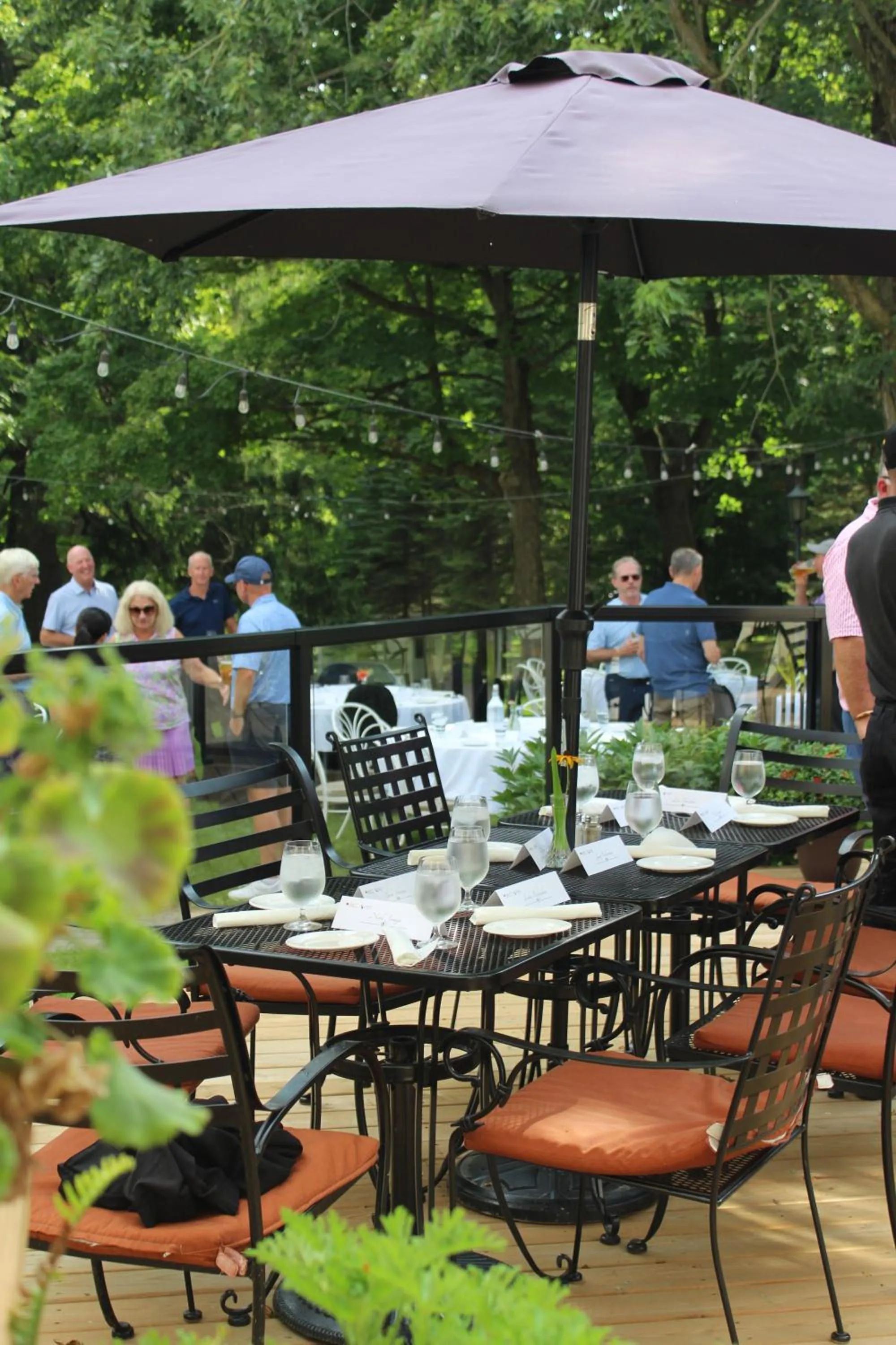 Patio in Westover Inn