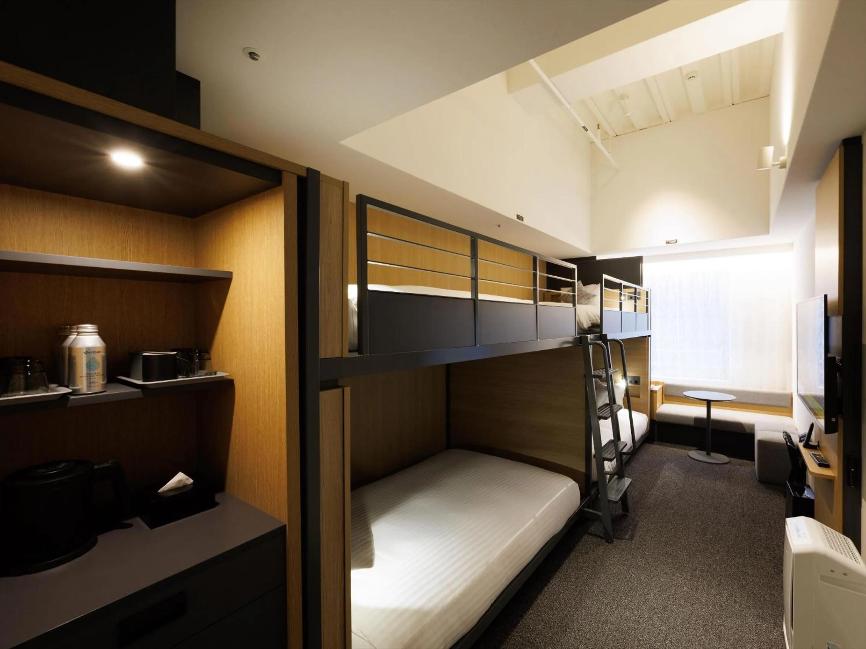 Quadruple Room with 2 Bunk Beds in CROSS Life Hakata Yanagibashi