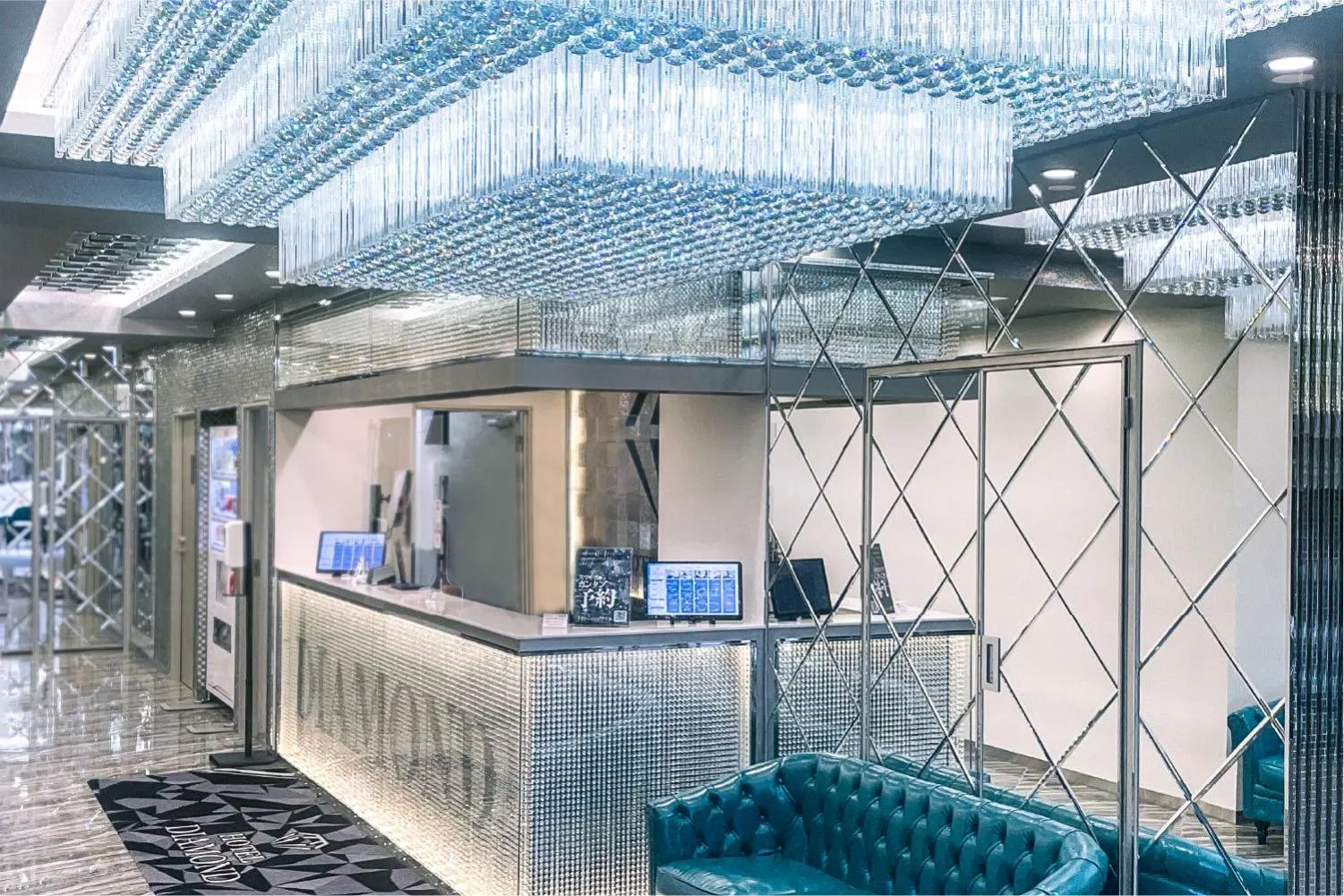 Lobby or reception in Hotel DIAMOND