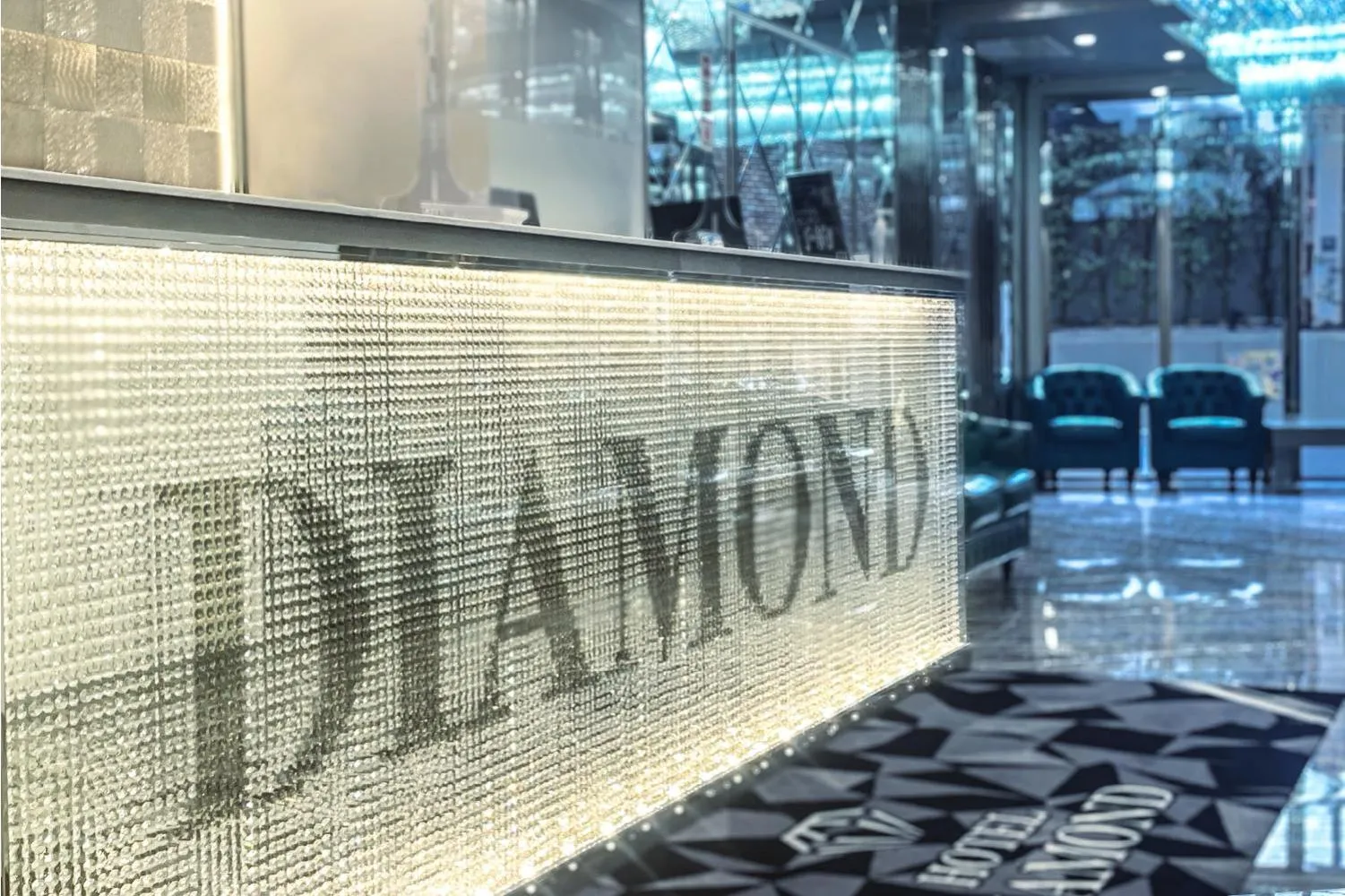 Lobby or reception in Hotel DIAMOND
