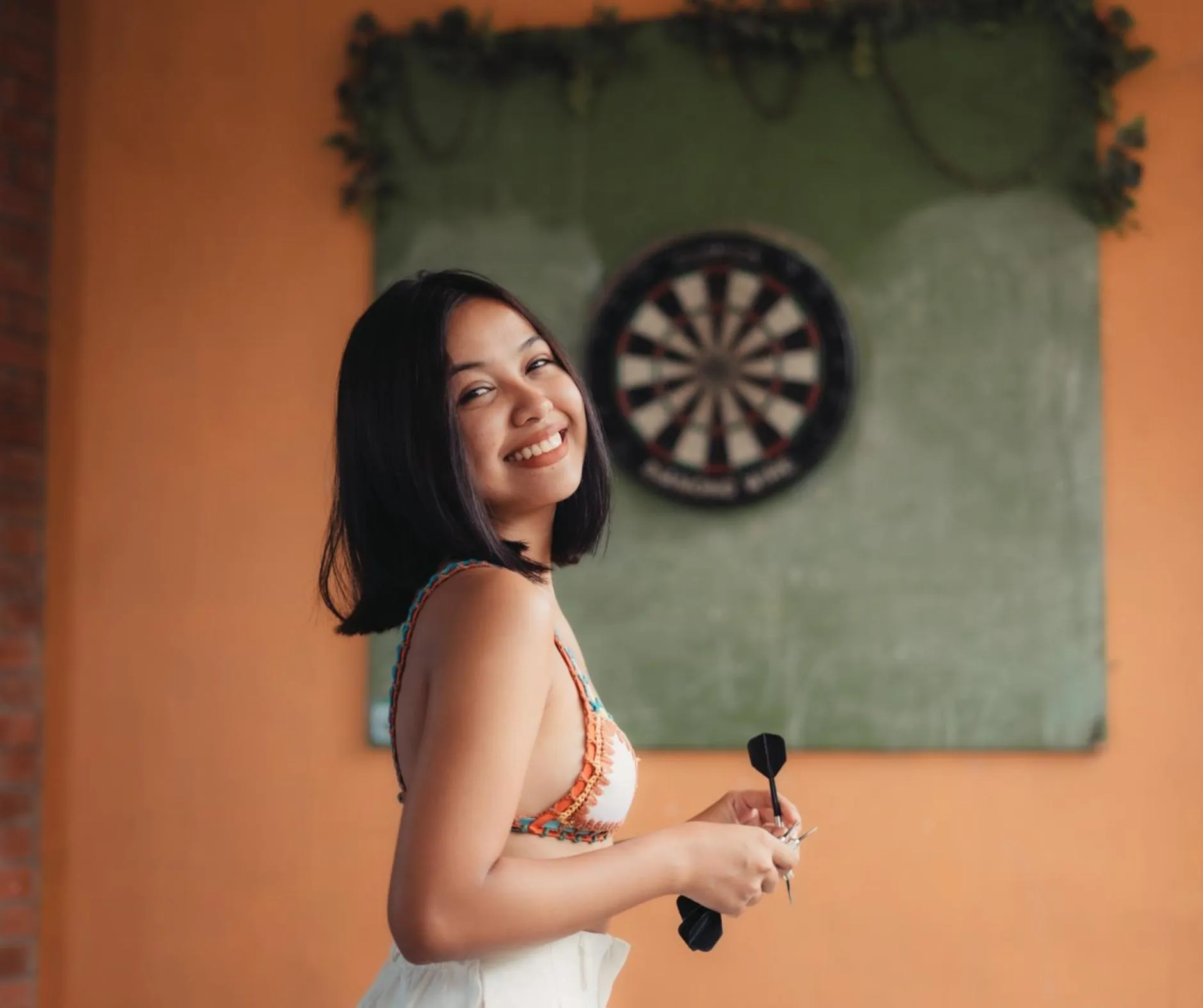 People in The Palms Resort & Bar