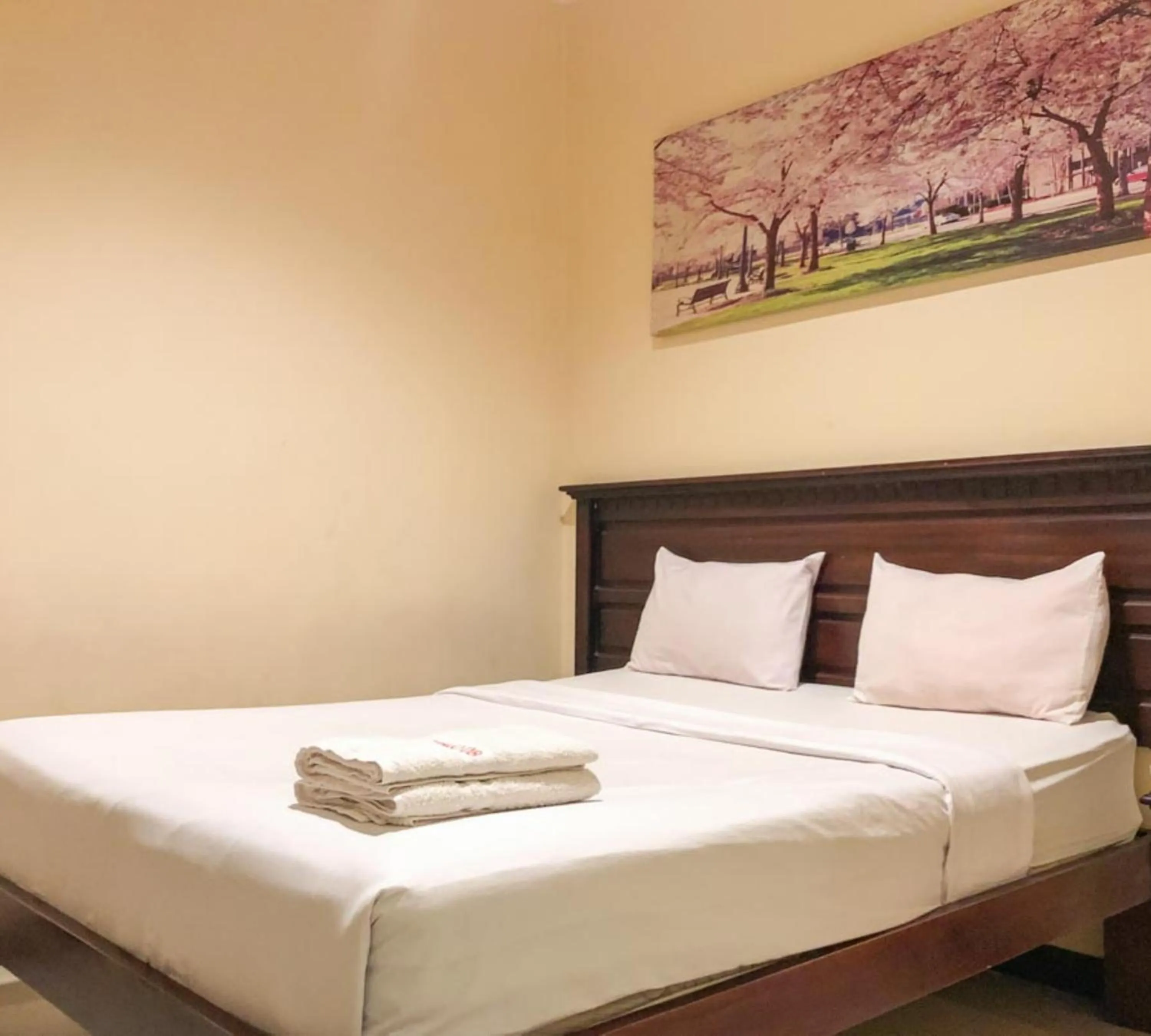 Bed in Hotel D'Mario Palopo