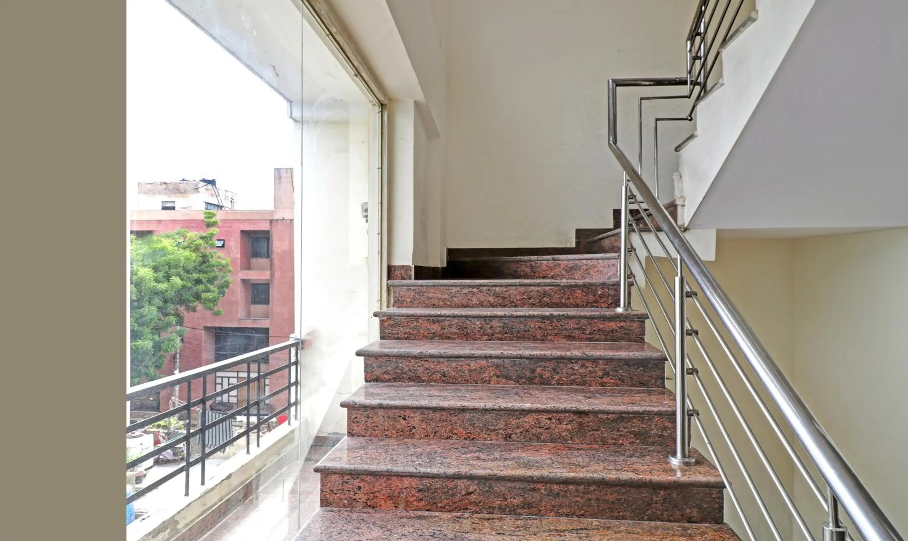 Lobby or reception in Treebo Galaxy Rooms