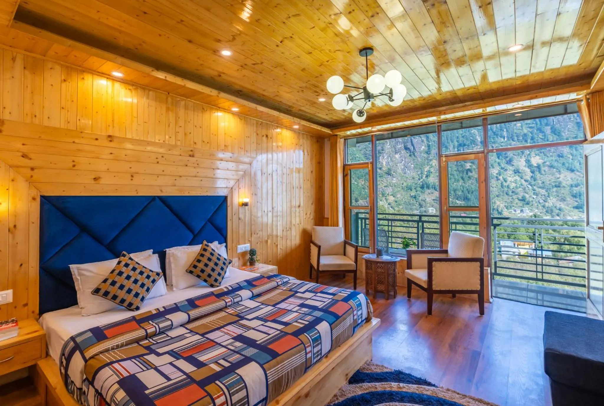View (from property/room), Bed in The 14 Gables, A Boutique Stay, Manali - Pet Friendly Hotel - Crown Palace