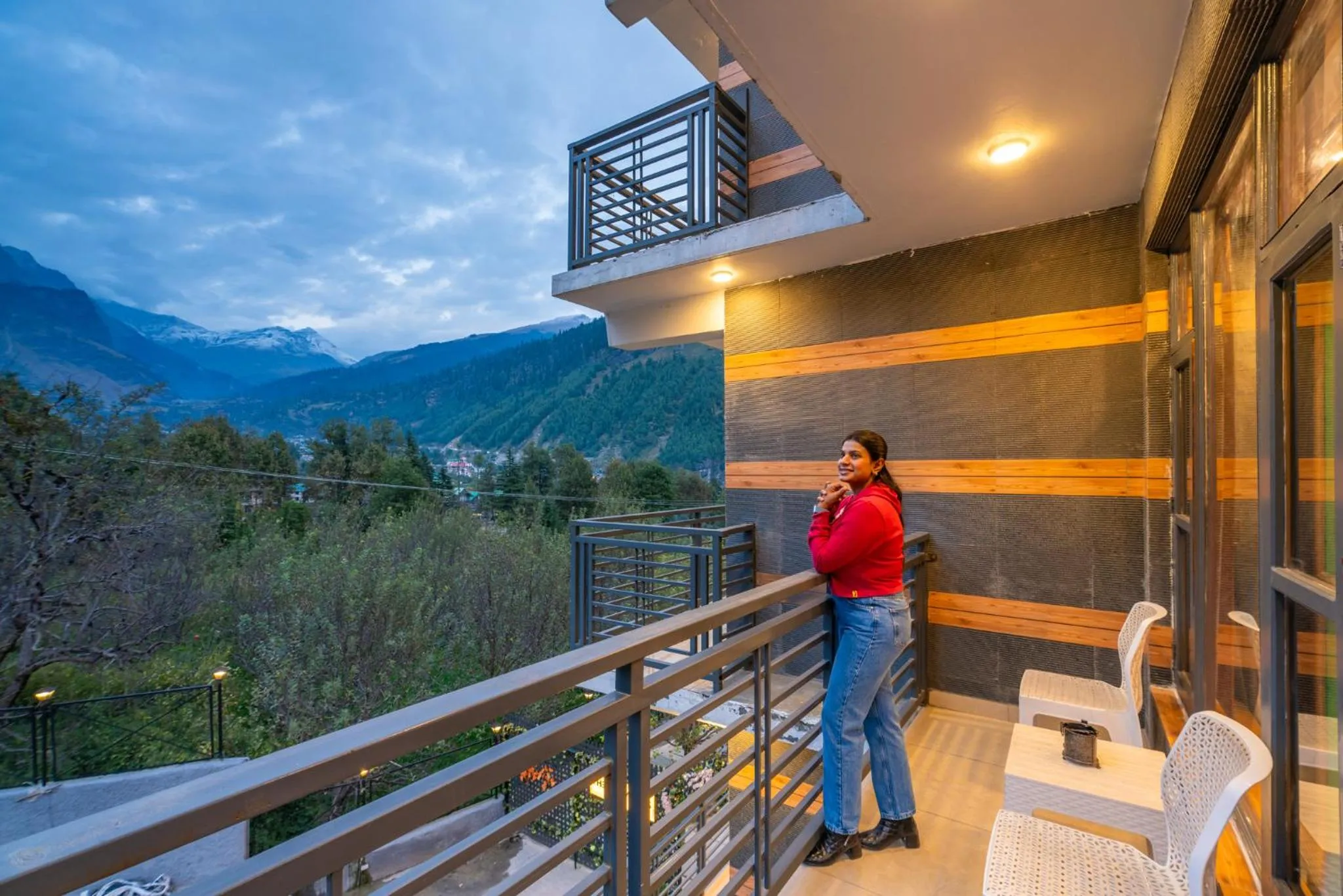 Mountain view in The 14 Gables, A Boutique Stay, Manali - Pet Friendly Hotel - Crown Palace