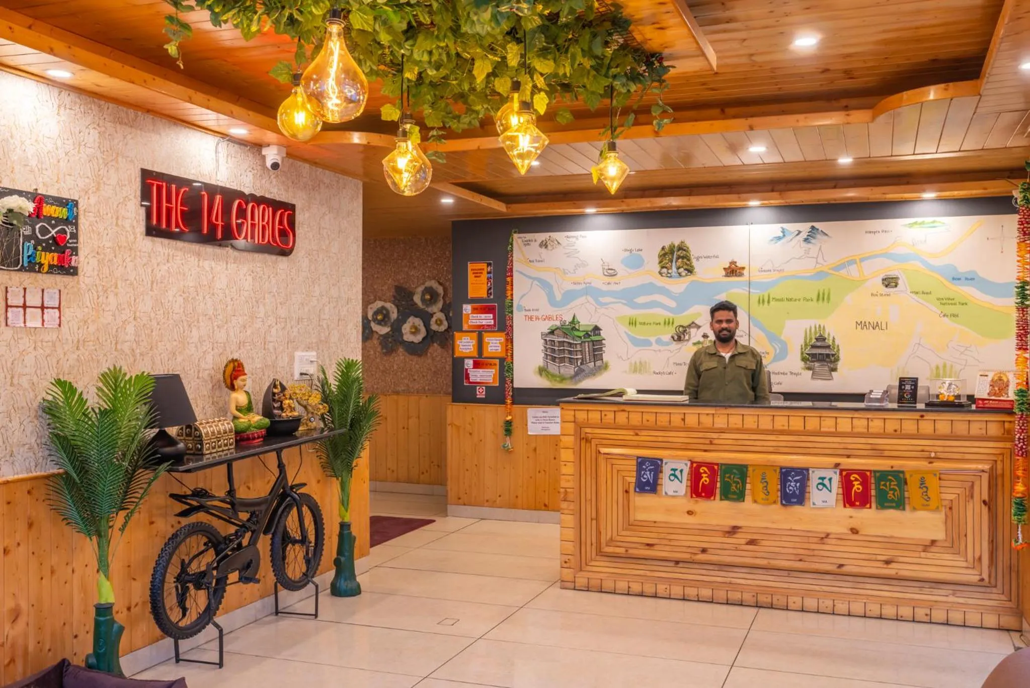 Property logo or sign in The 14 Gables, A Boutique Stay, Manali - Pet Friendly Hotel - Crown Palace