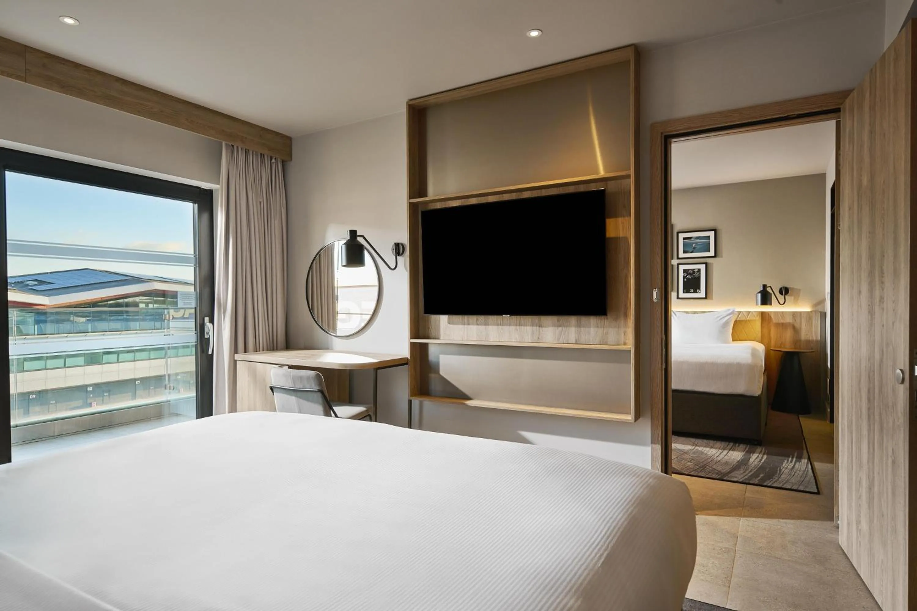 Bed in Hilton Garden Inn Silverstone