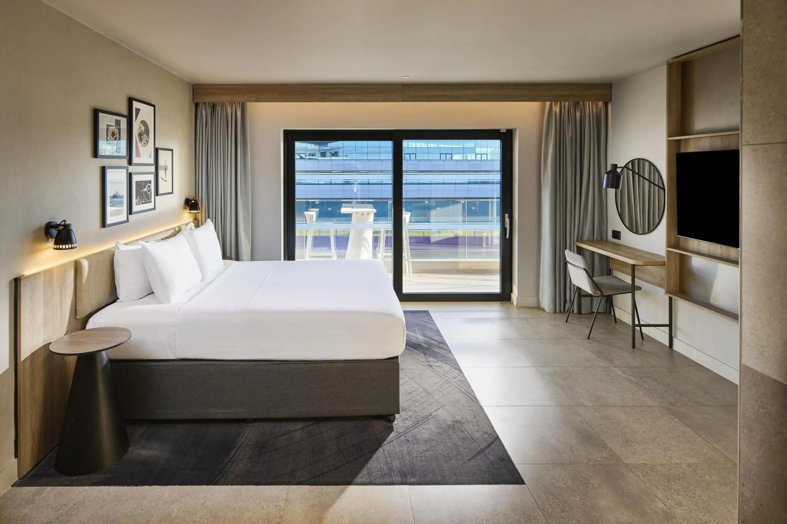 Bed in Hilton Garden Inn Silverstone