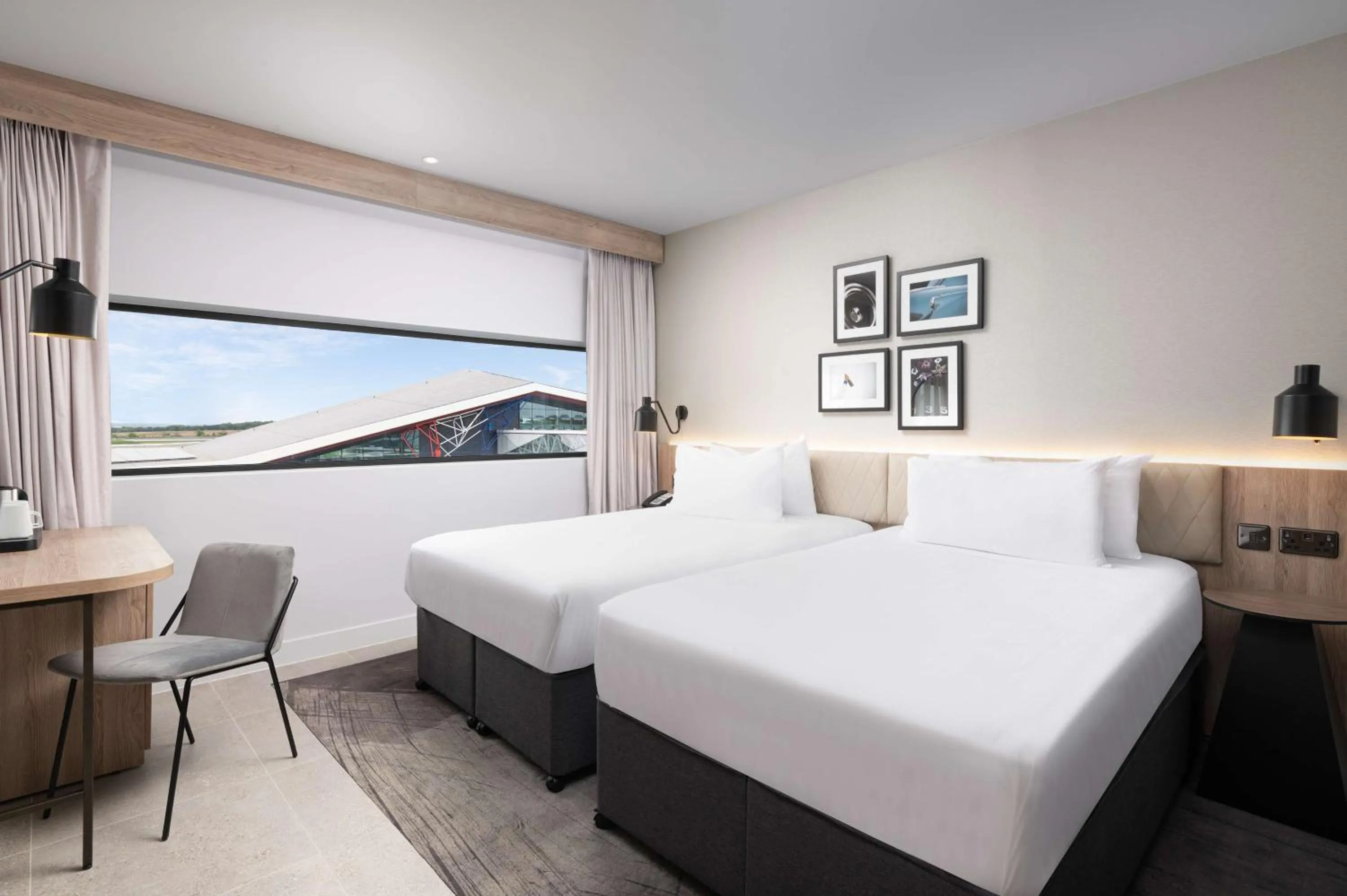 Bed in Hilton Garden Inn Silverstone