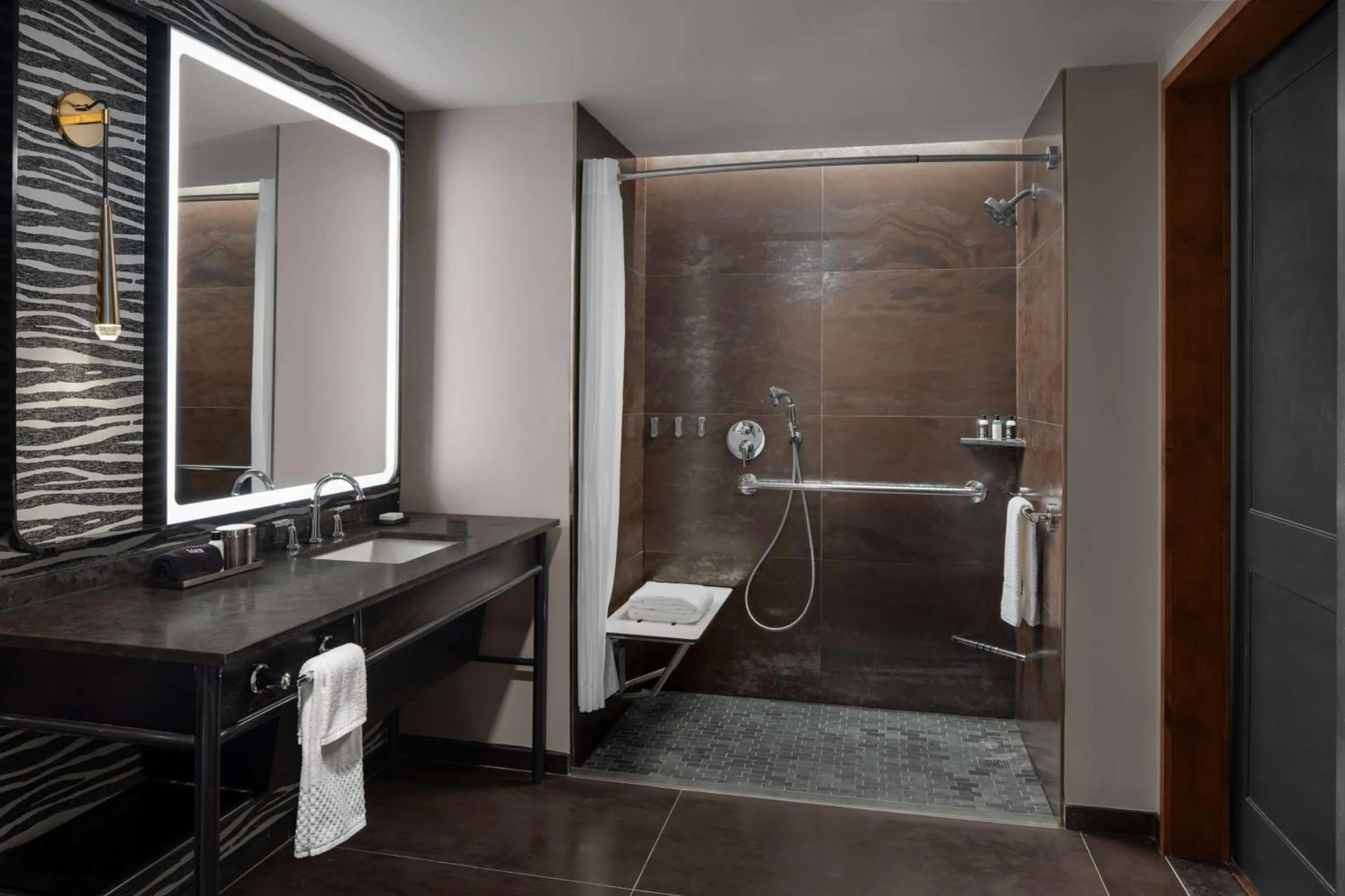 Bathroom in Hotel Fraye Nashville, Curio Collection By Hilton