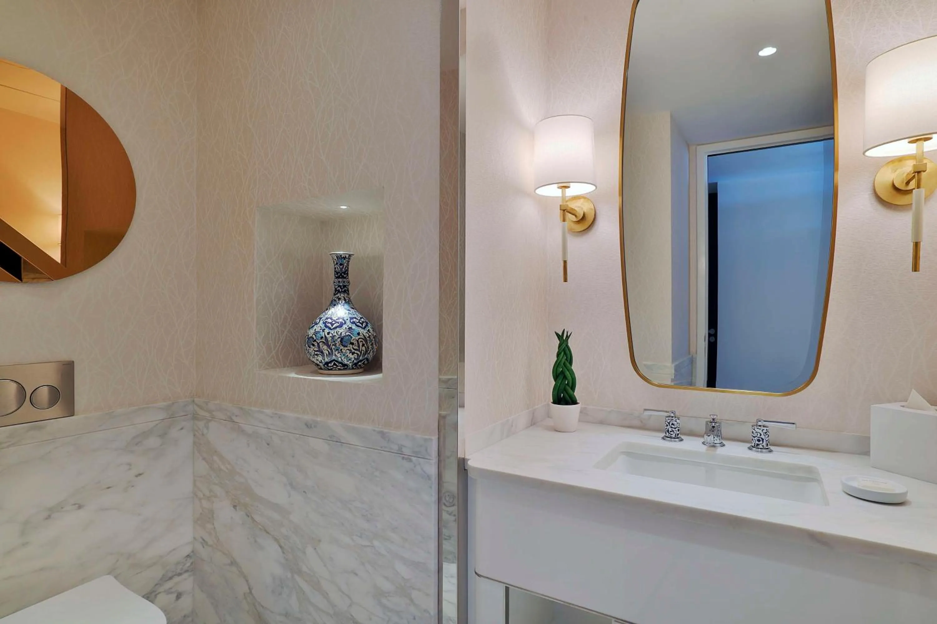 Bathroom in Waldorf Astoria Doha Lusail
