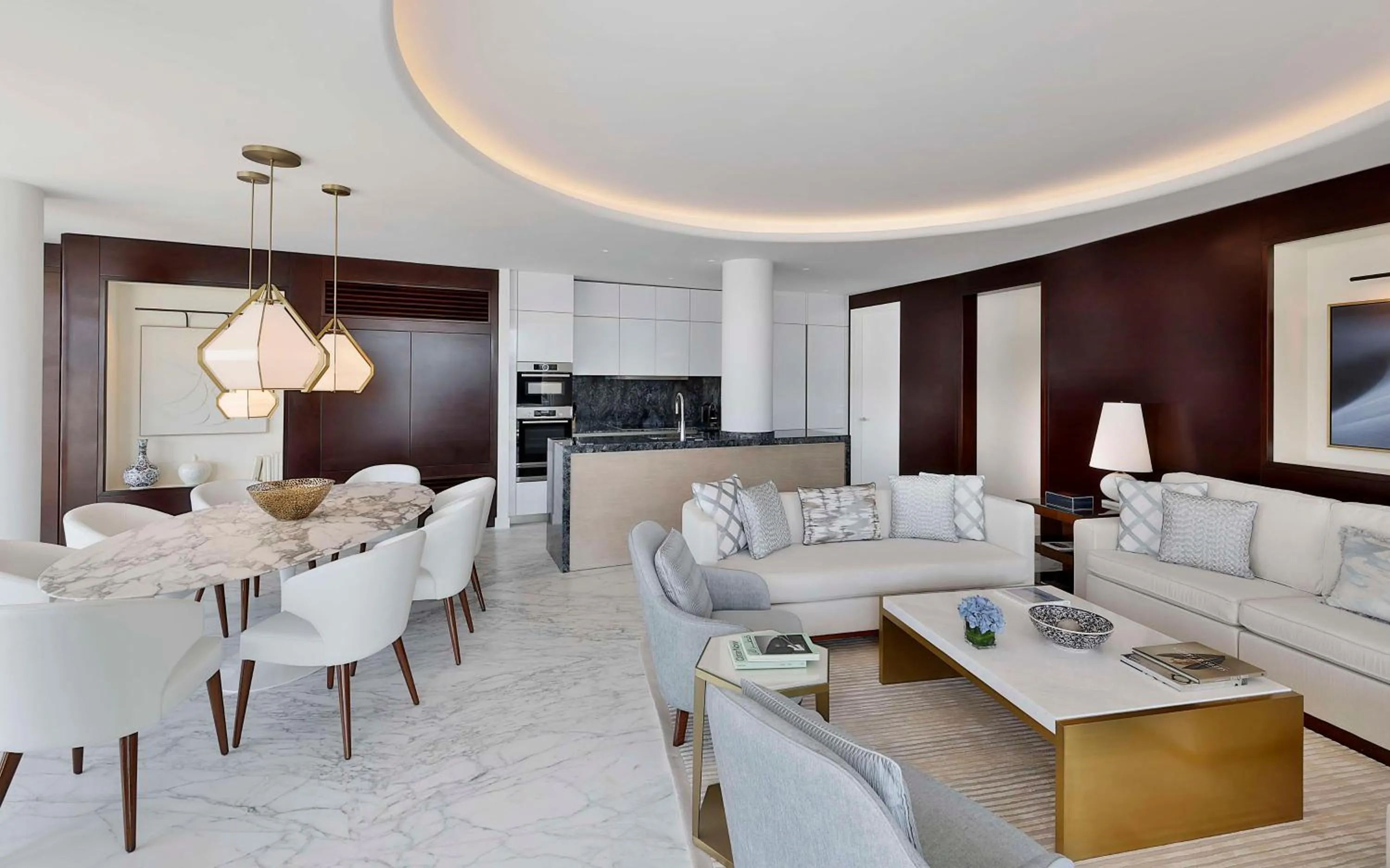 Living room in Waldorf Astoria Doha Lusail