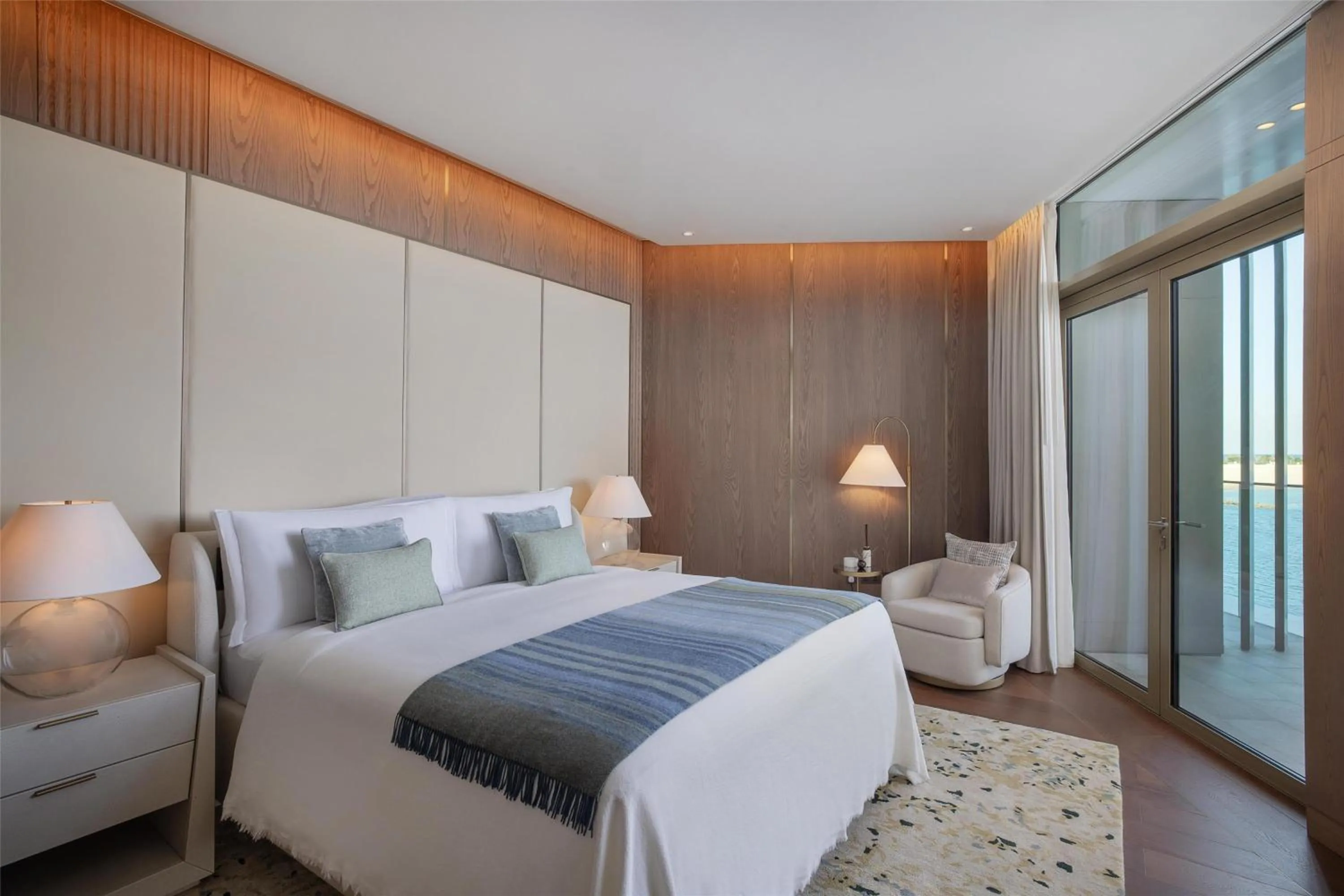 Bed in Waldorf Astoria Doha Lusail