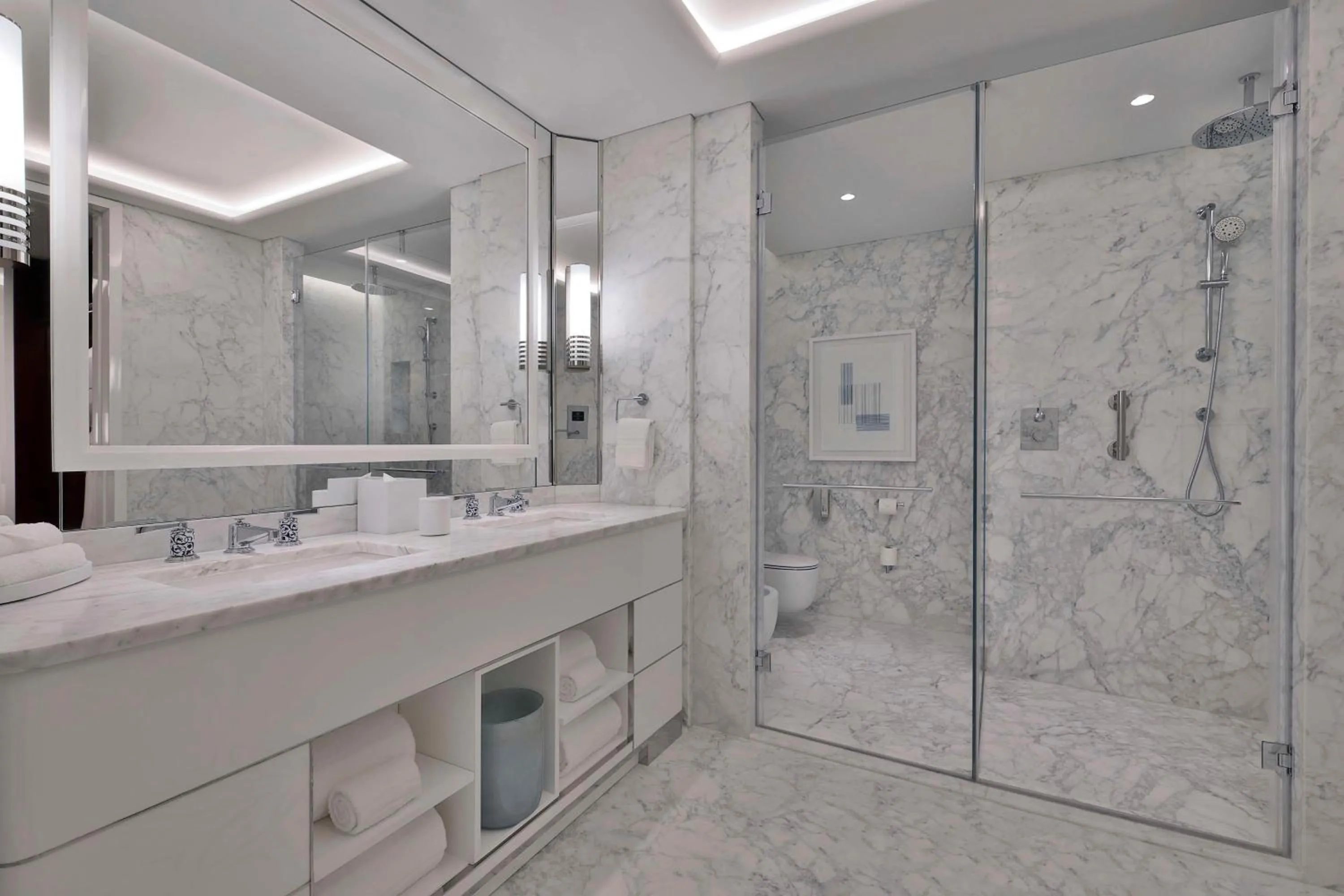 Bathroom in Waldorf Astoria Doha Lusail