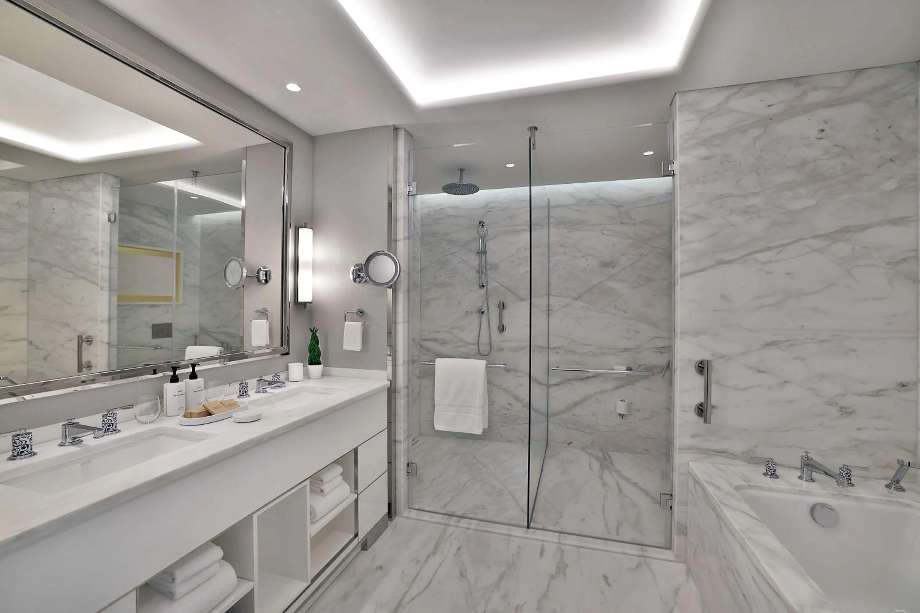 Bathroom in Waldorf Astoria Doha Lusail