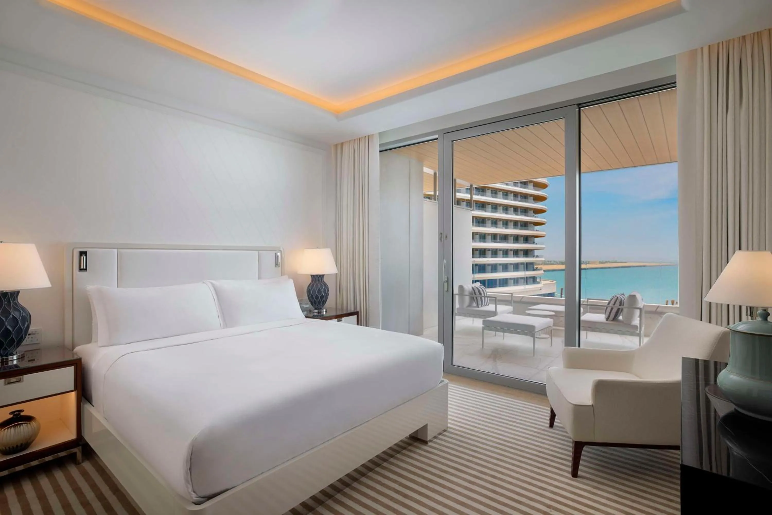 Bed in Waldorf Astoria Doha Lusail