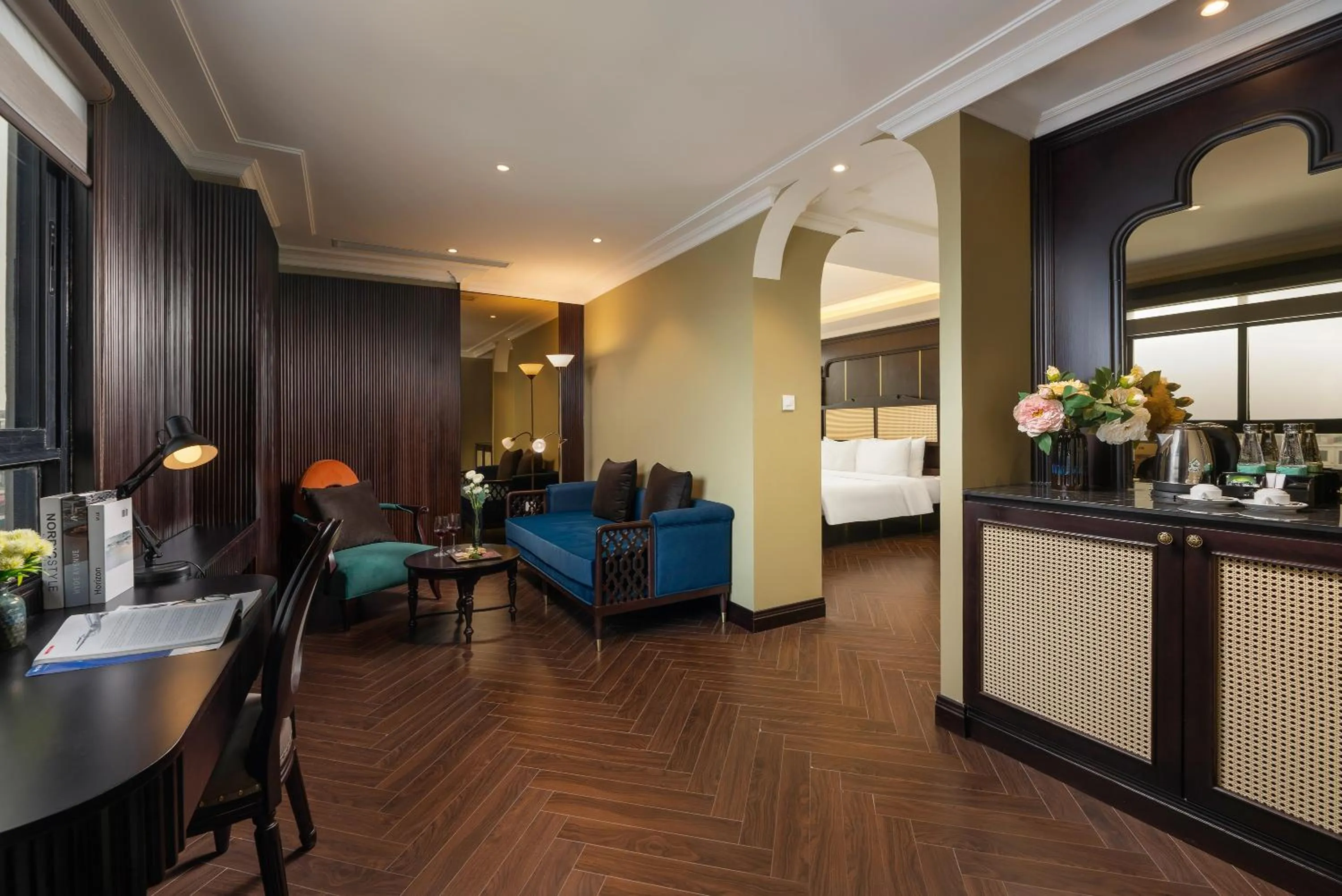 Living room in HOTEL De SOURIANT Premium Hanoi