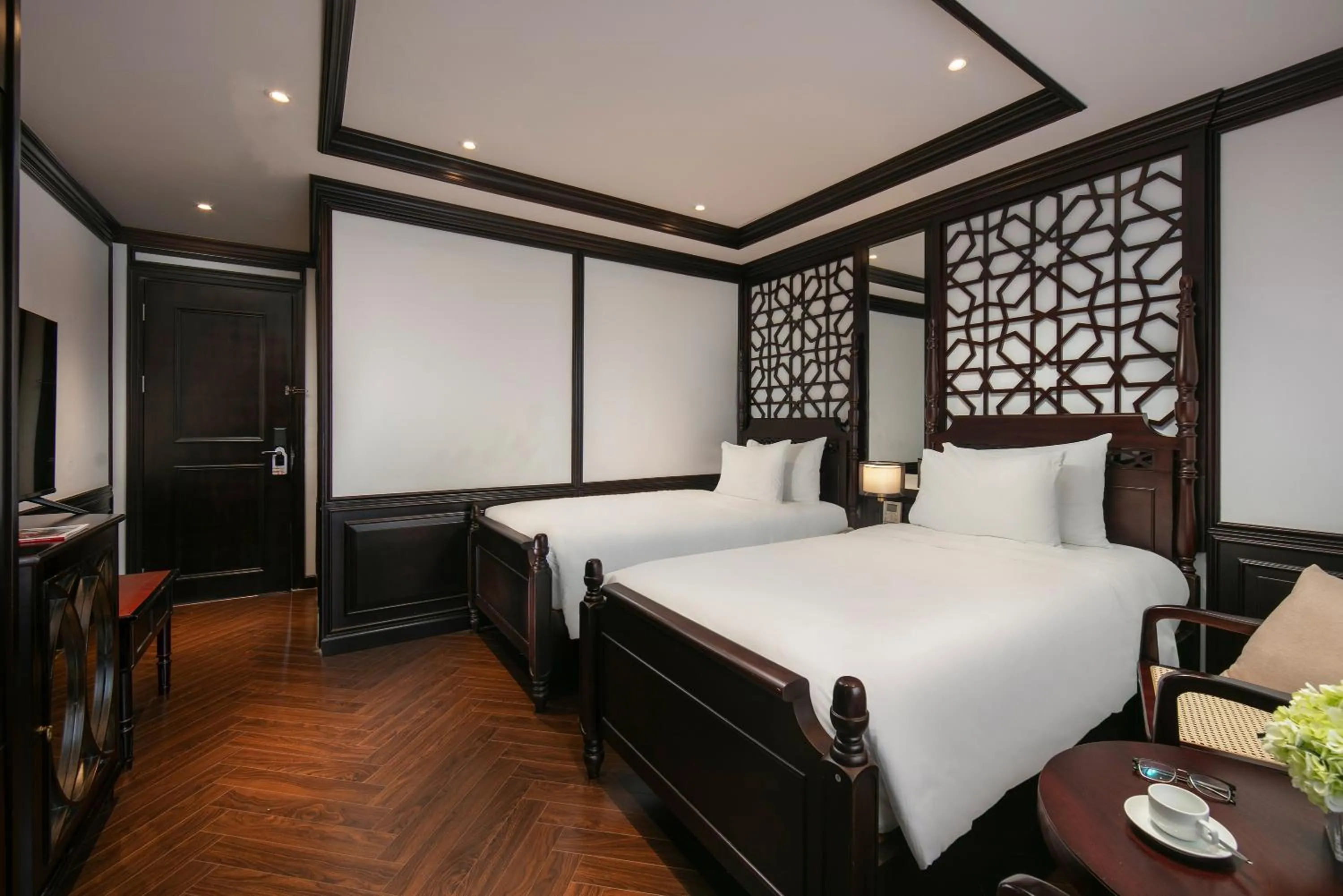 Photo of the whole room, Bed in HOTEL De SOURIANT Premium Hanoi