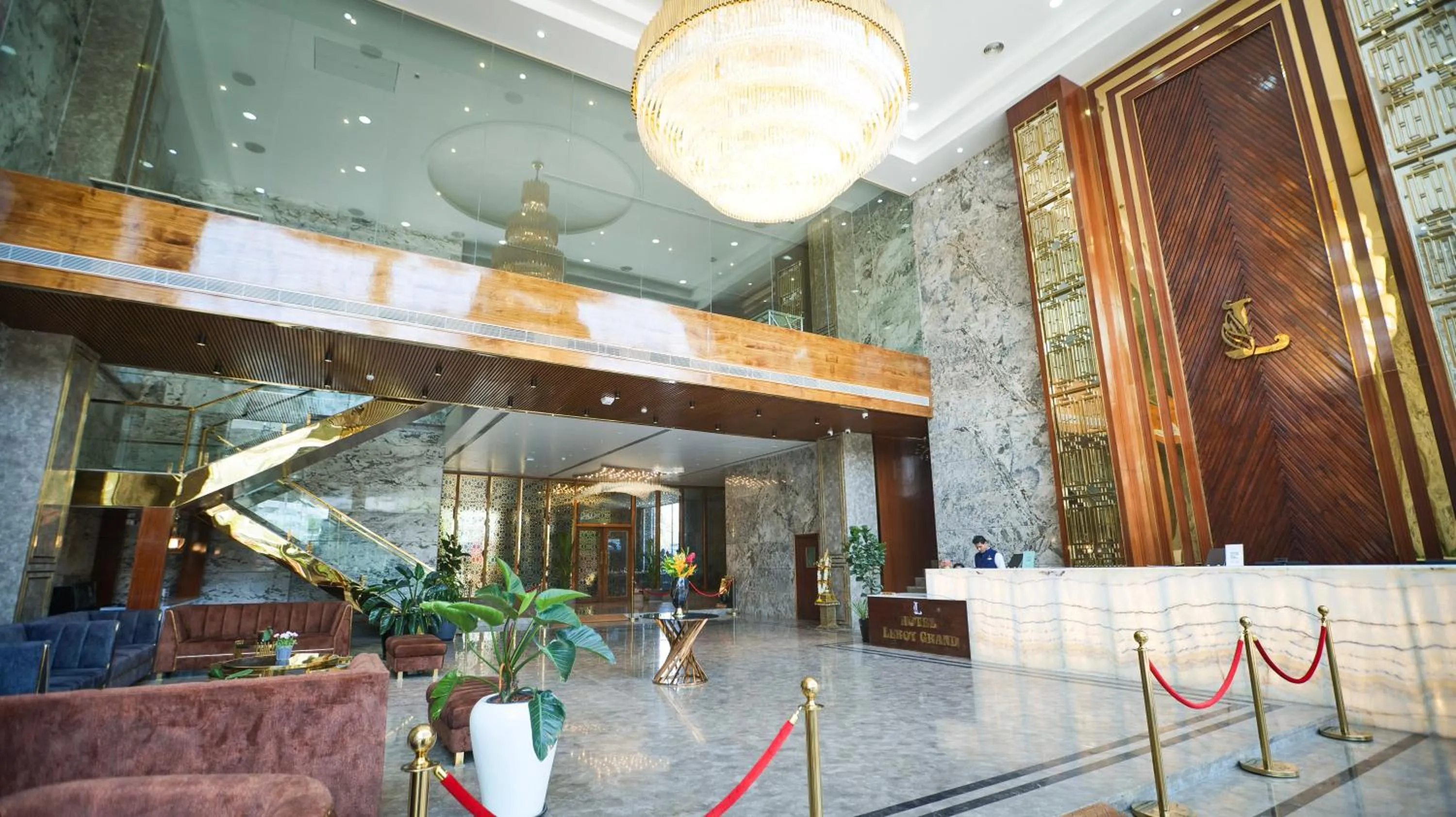Lobby or reception in Leroy Grand - Yeshwanthpur