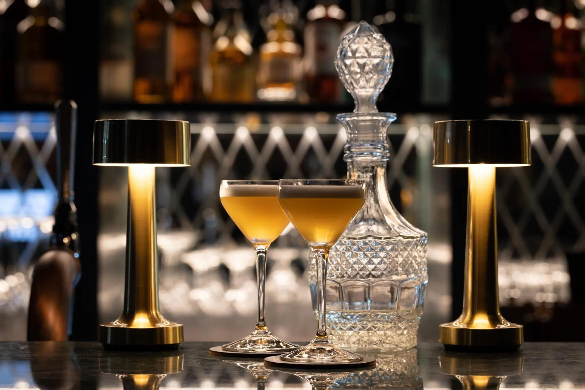 Drinks in Sun Street Hotel Shoreditch