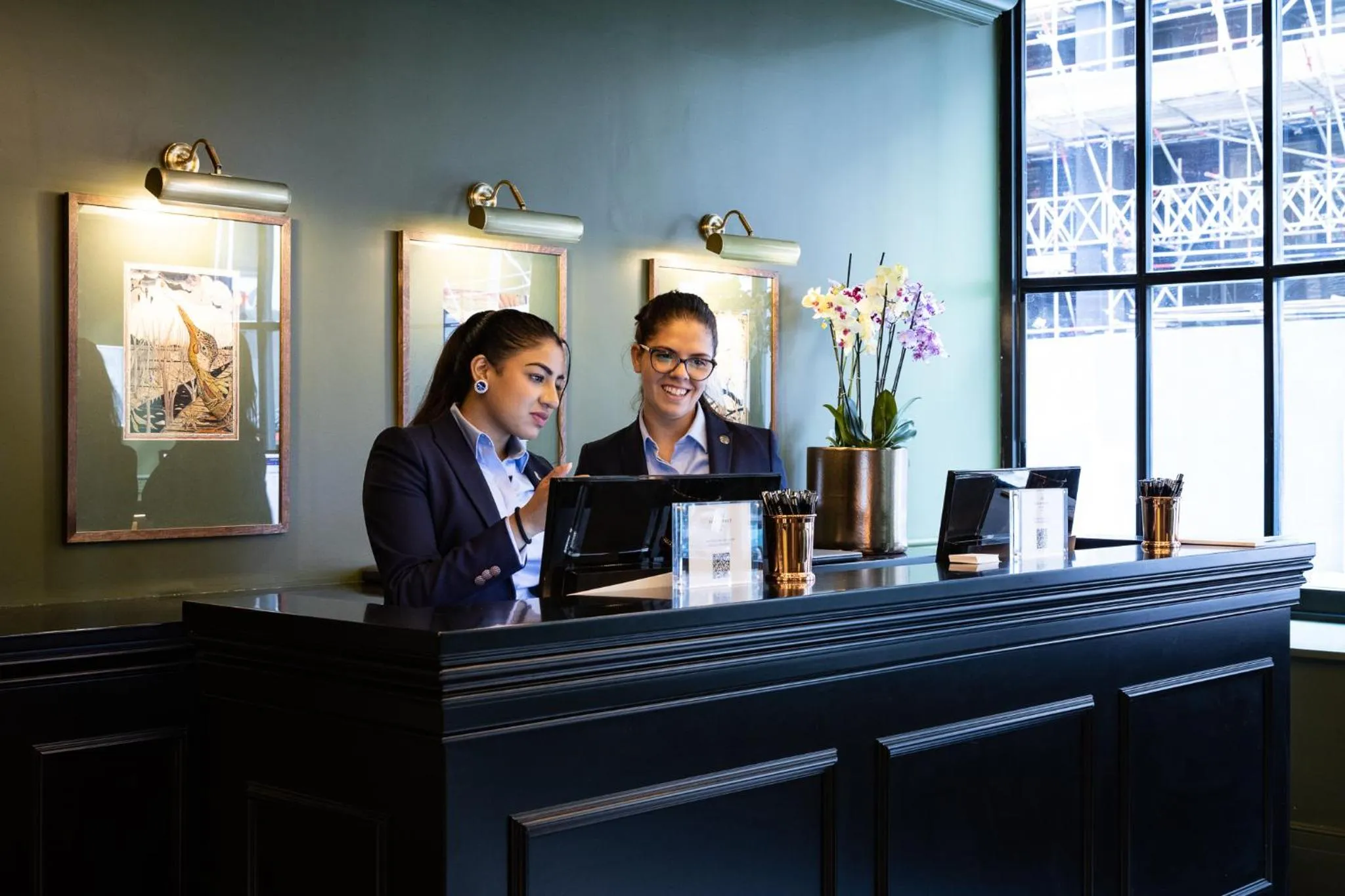 Lobby or reception in Sun Street Hotel Shoreditch