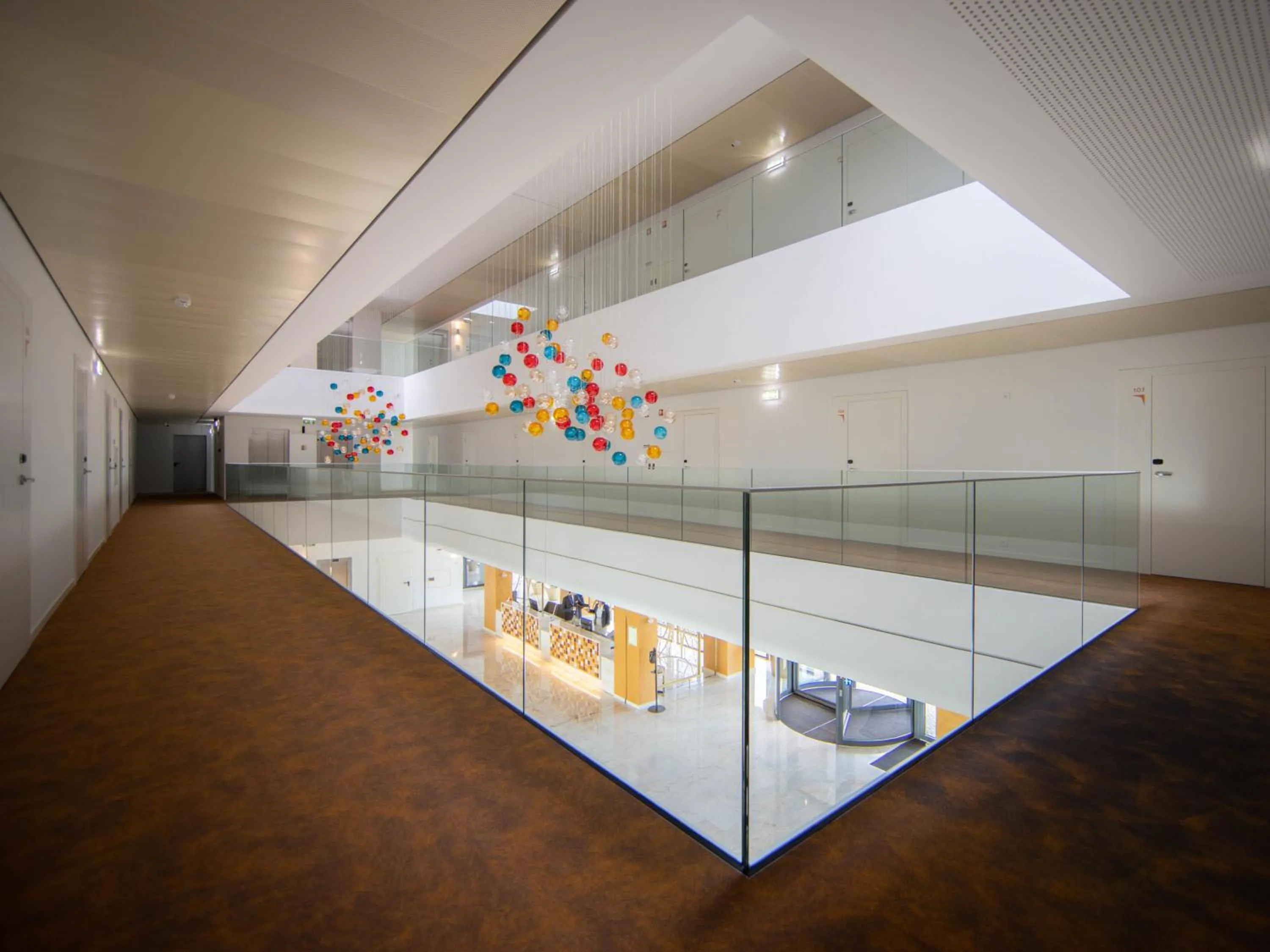 Inner courtyard view in Sines Sea View Business & Leisure Hotel