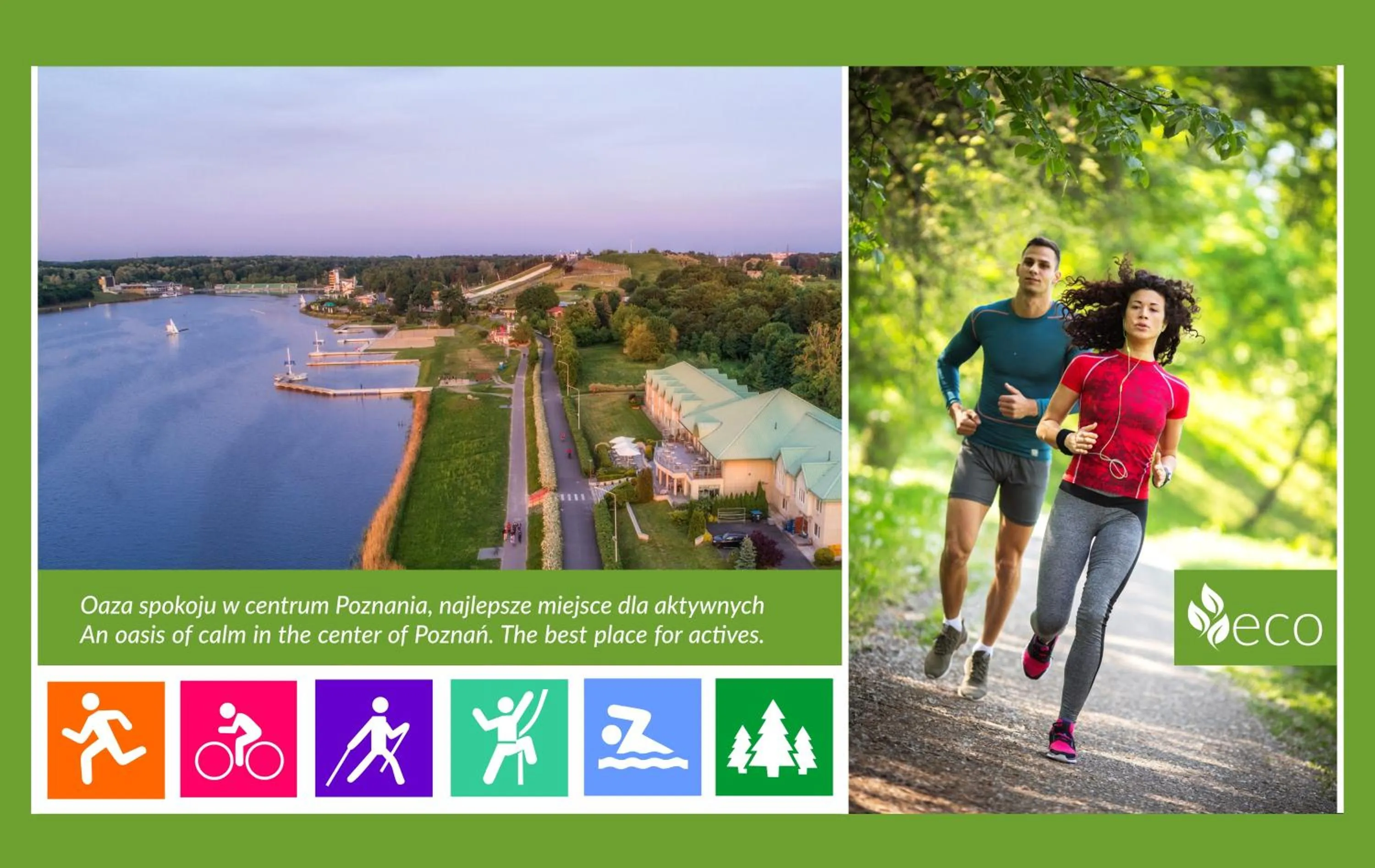 Property building in Hotel HP Park Poznań Malta