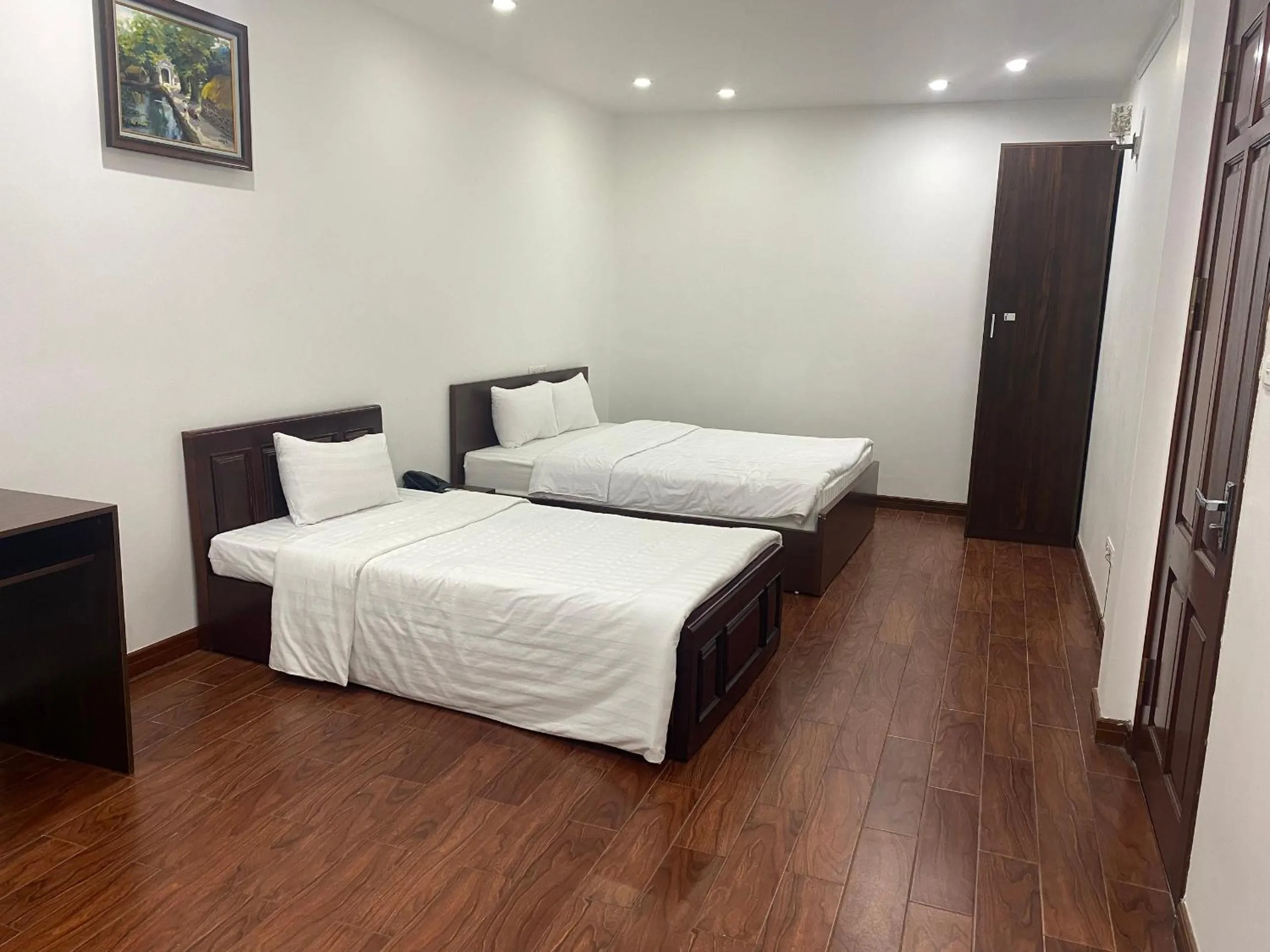 Bed in Mia Sen Vong Hotel Ha Noi