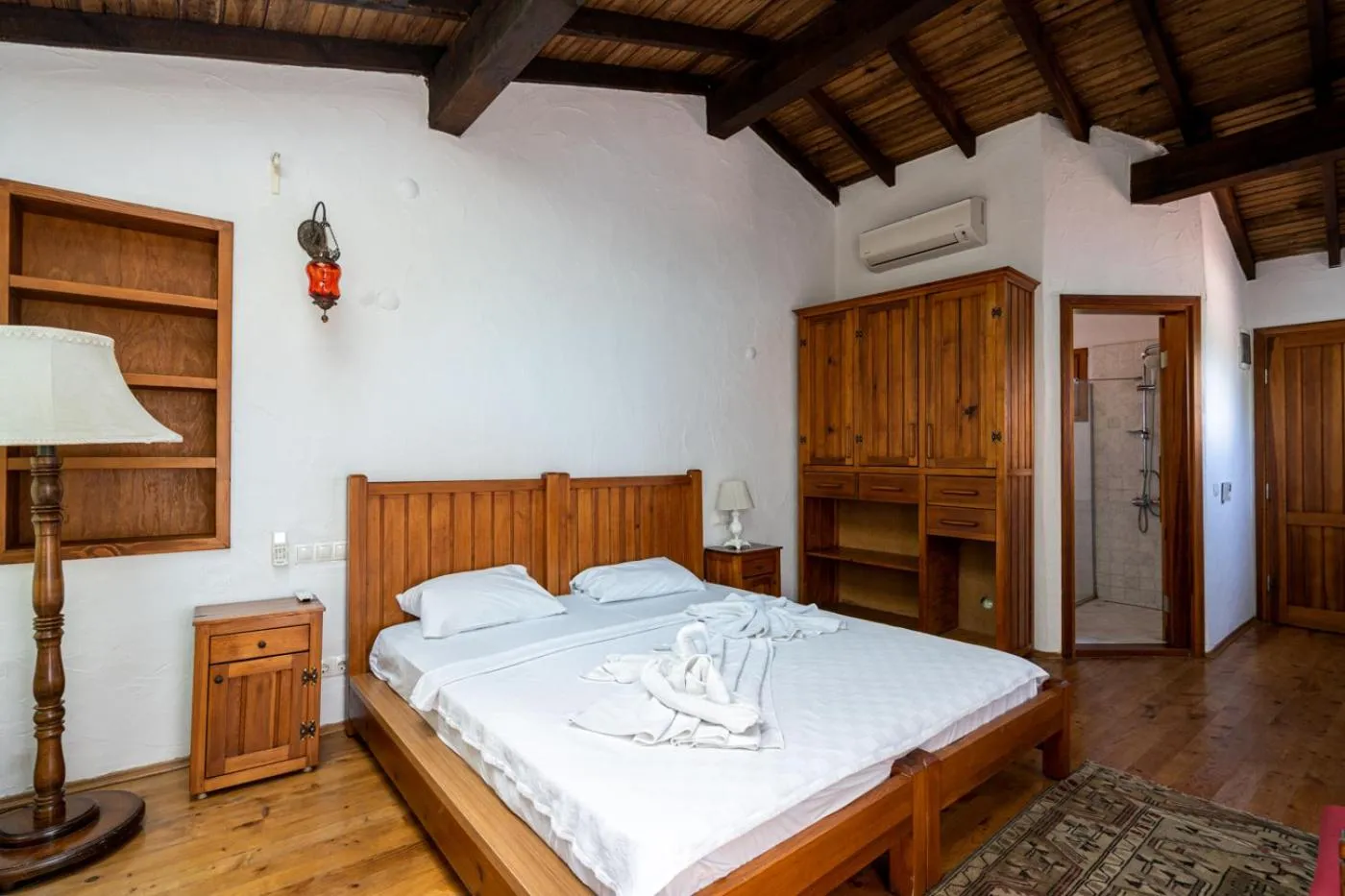 Bed in Ephesus Lodge