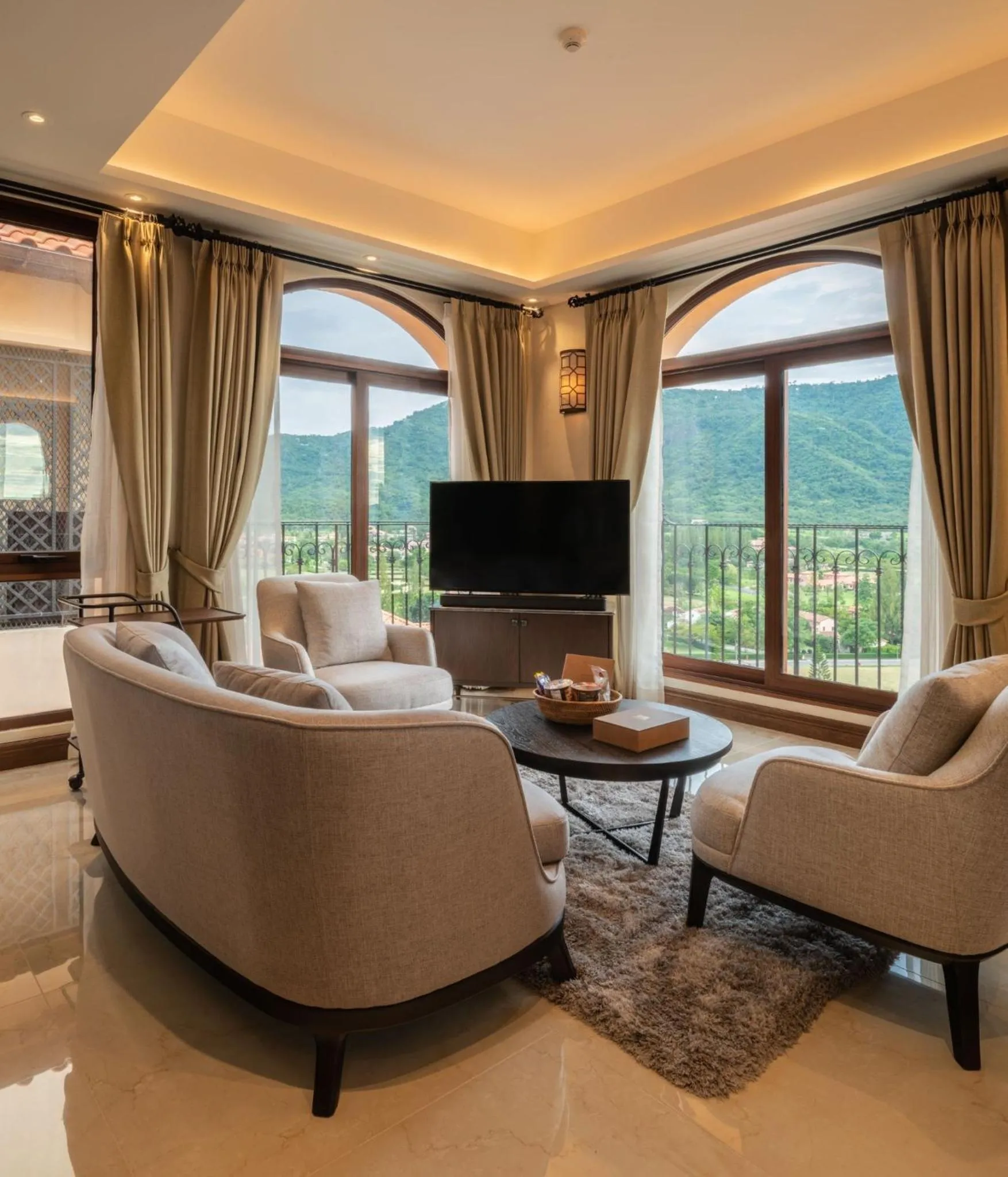 Seating area in Toscana Valley Castello Della Valle