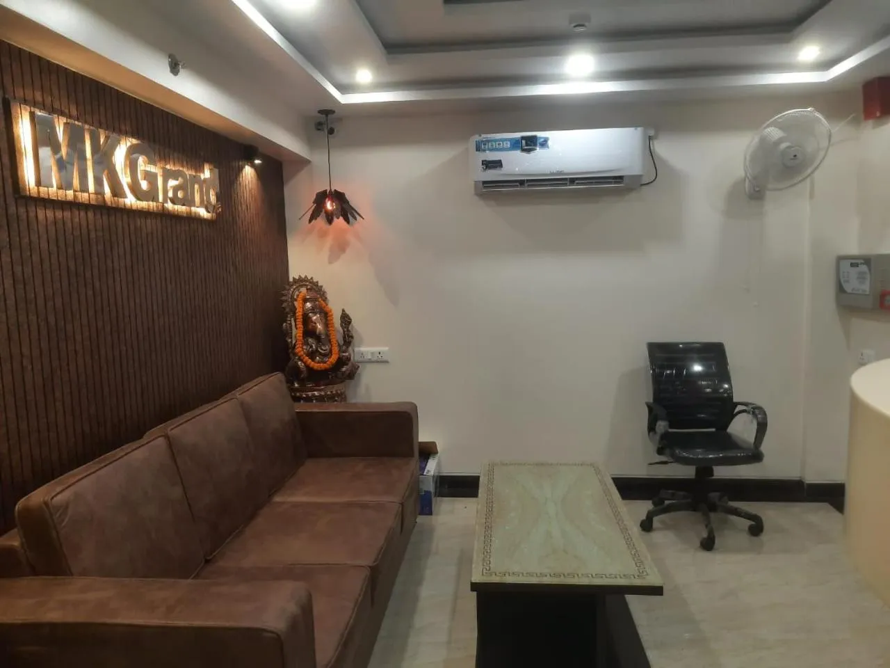 Lobby or reception in Hotel MK Grand