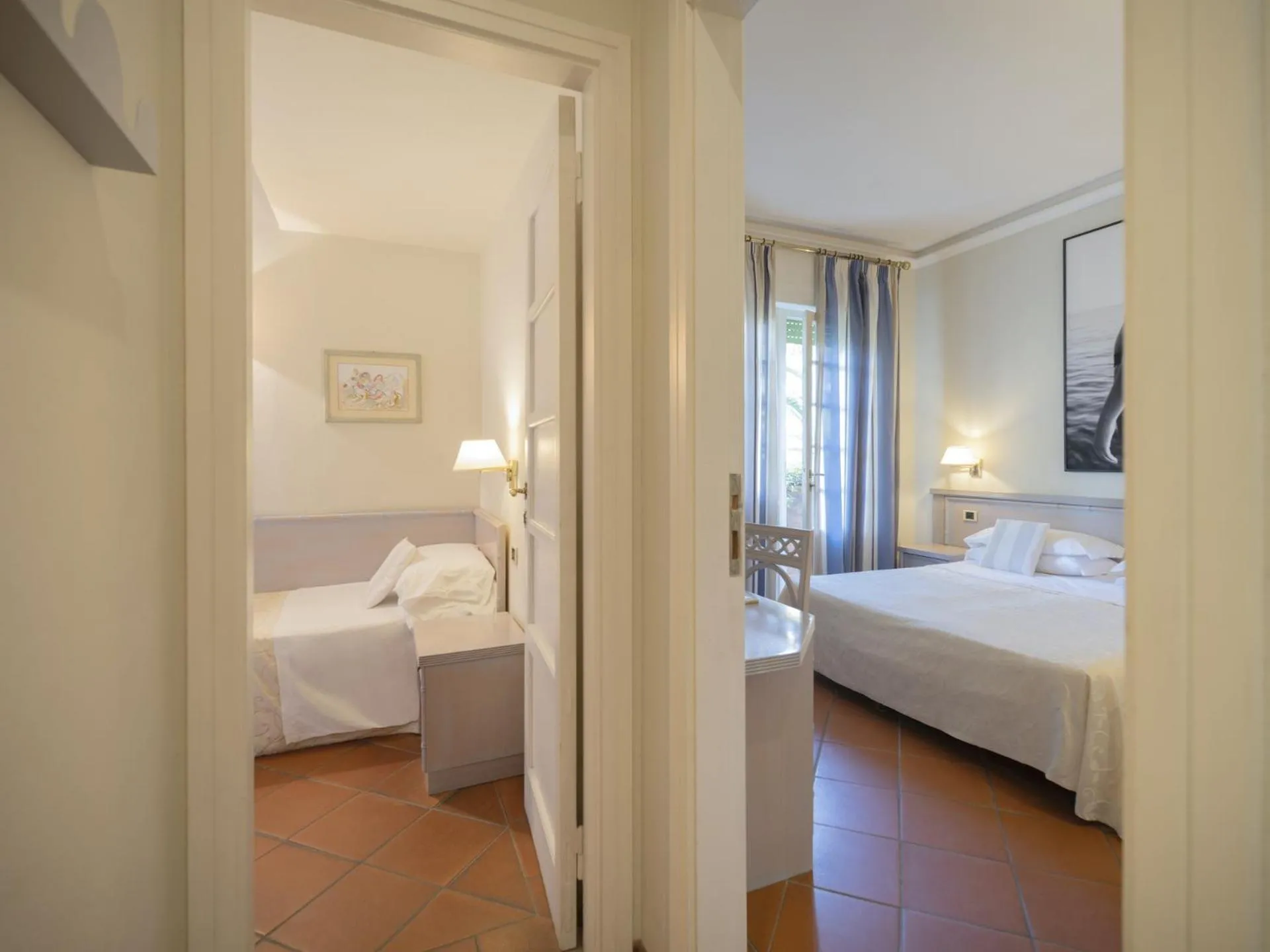Bed in Hotel Mignon