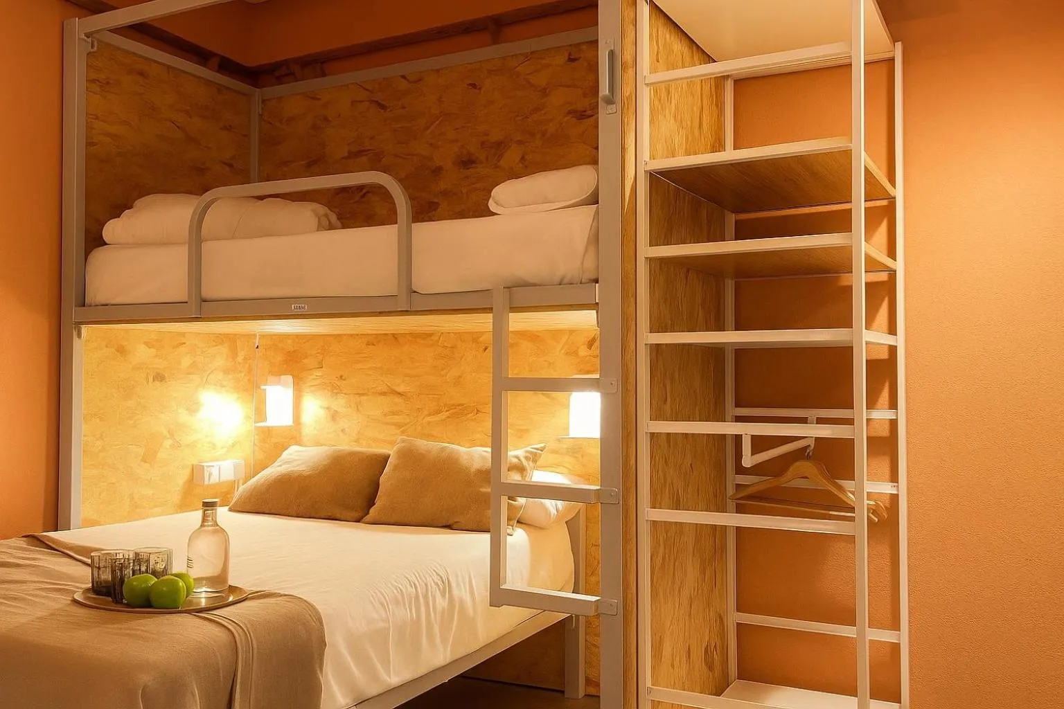 Bed in The Loft House Barcelona